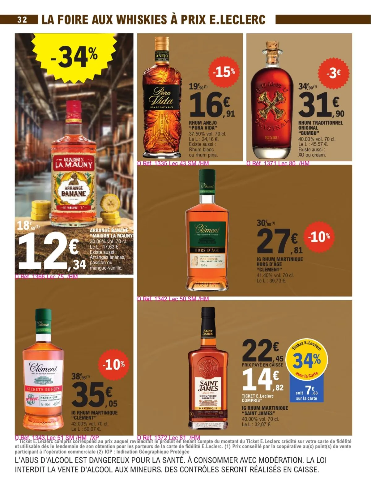 Catalogue E.Leclerc · Evenement 10 — page 32