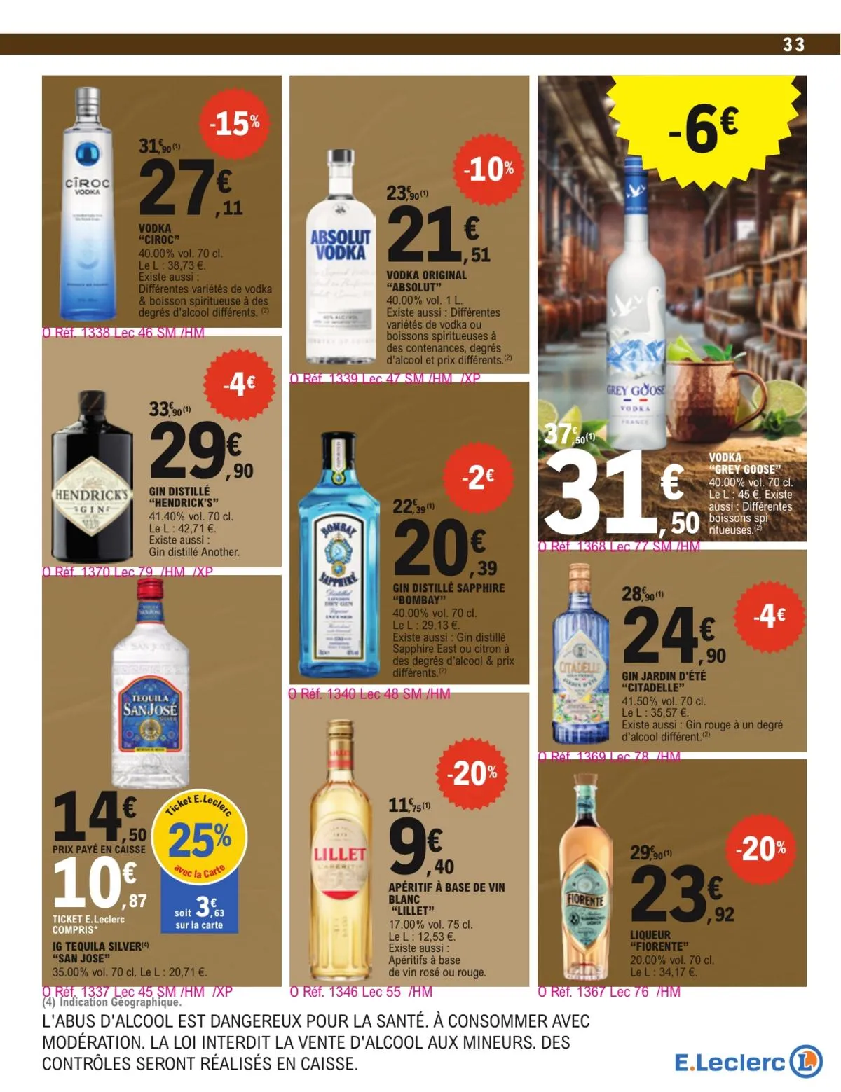 Catalogue E.Leclerc · Evenement 10 — page 33