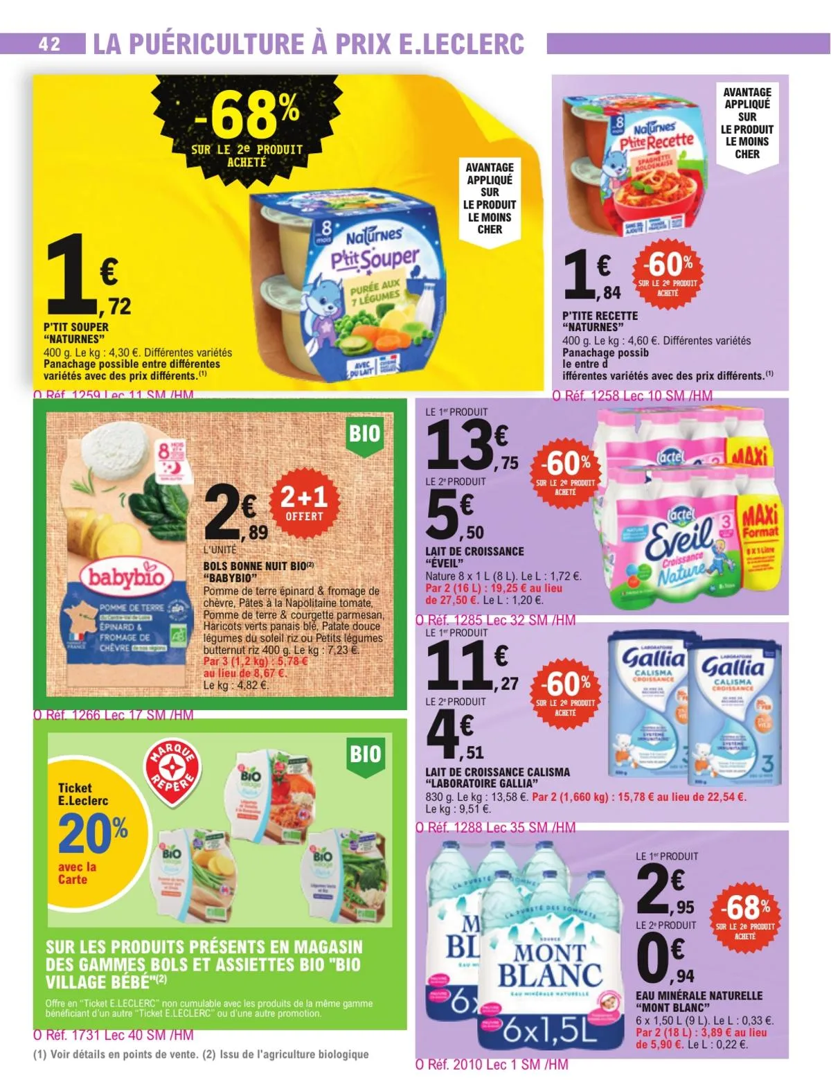 Catalogue E.Leclerc · Evenement 10 — page 42