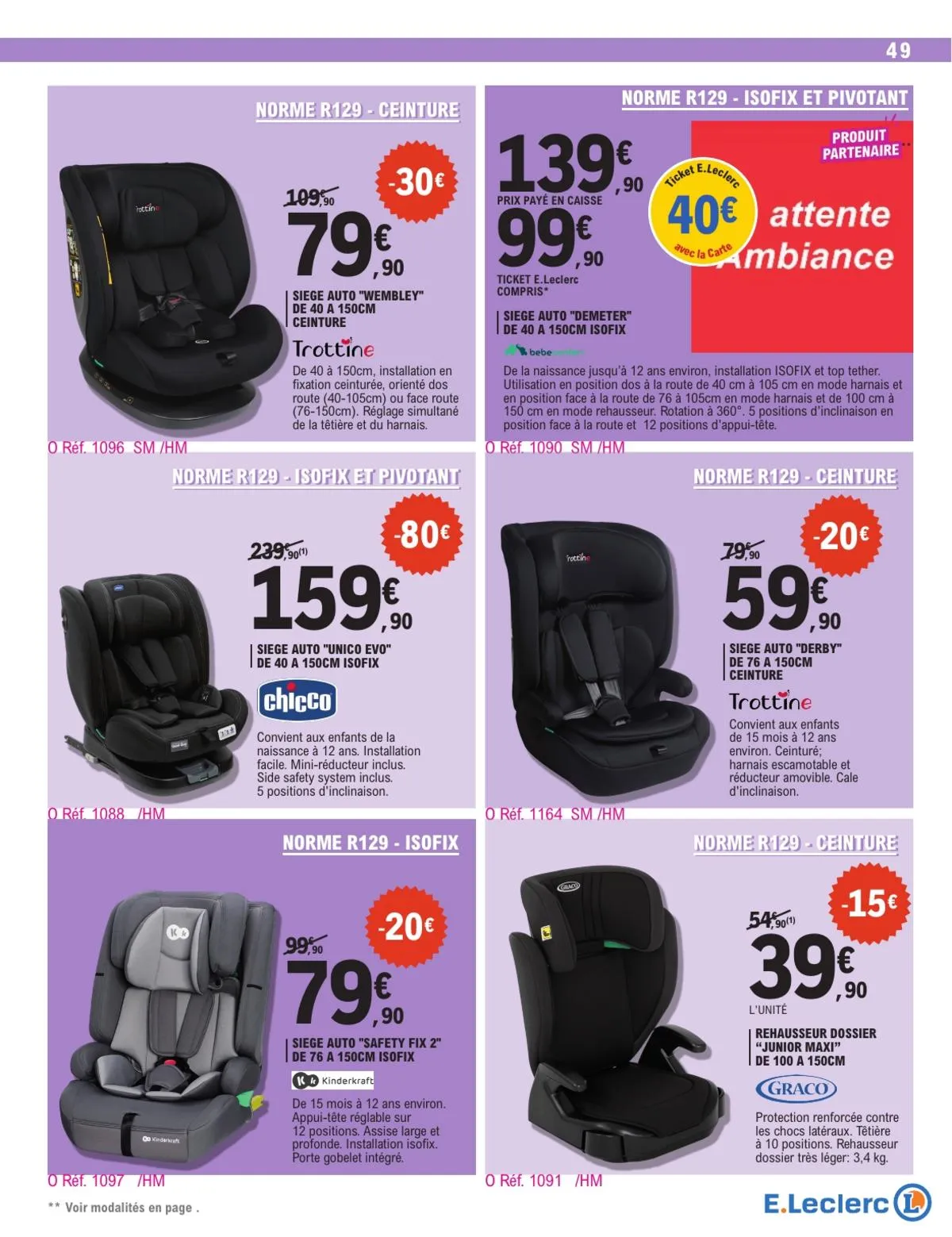 Catalogue E.Leclerc · Evenement 10 — page 50