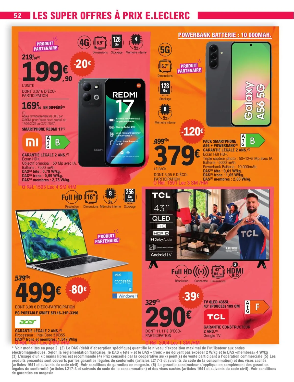 Catalogue E.Leclerc · Evenement 10 — page 55