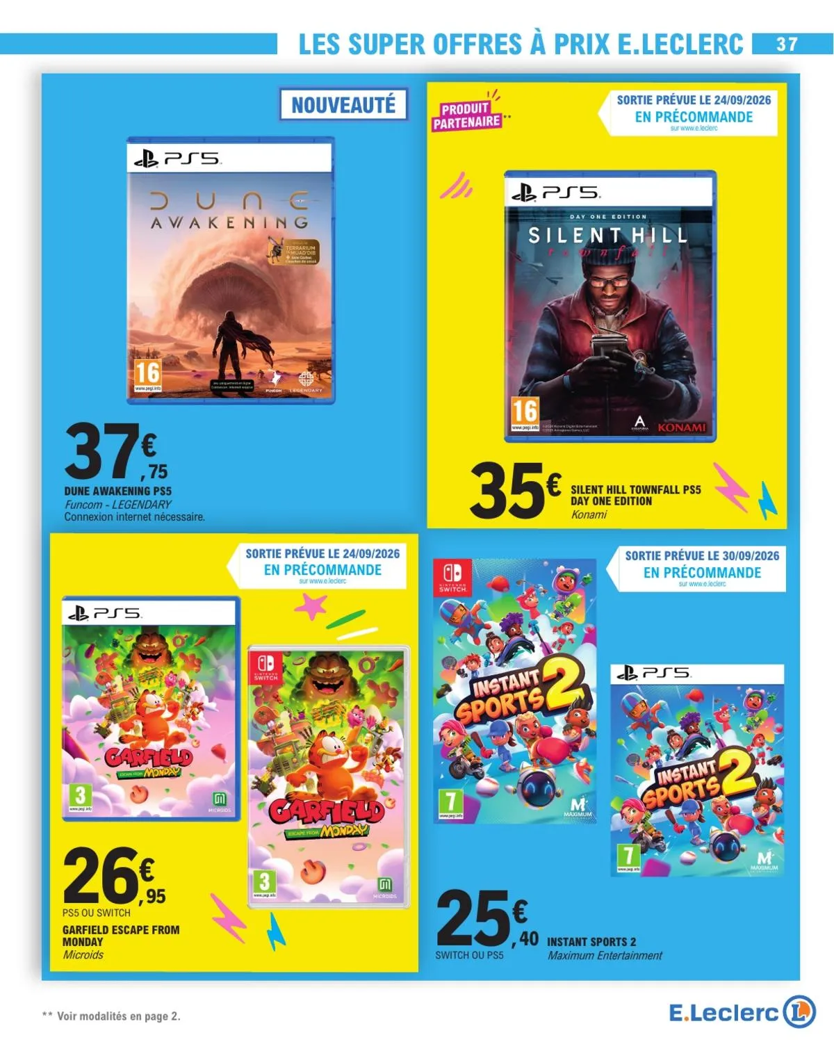 Catalogue E.Leclerc · Evenement 9 Bis — page 37