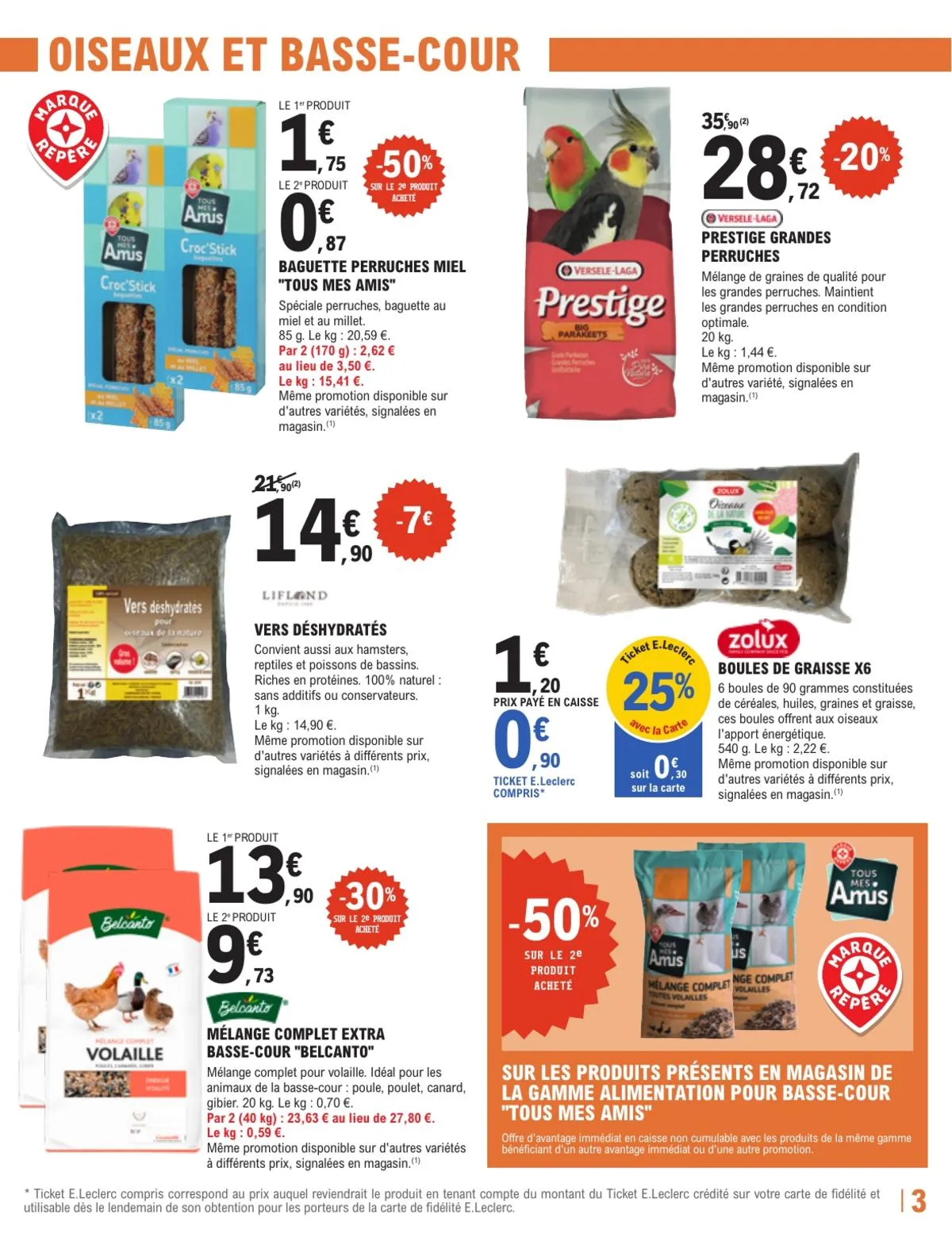 Catalogue E.Leclerc · Trafic Animalerie 8 — page 3