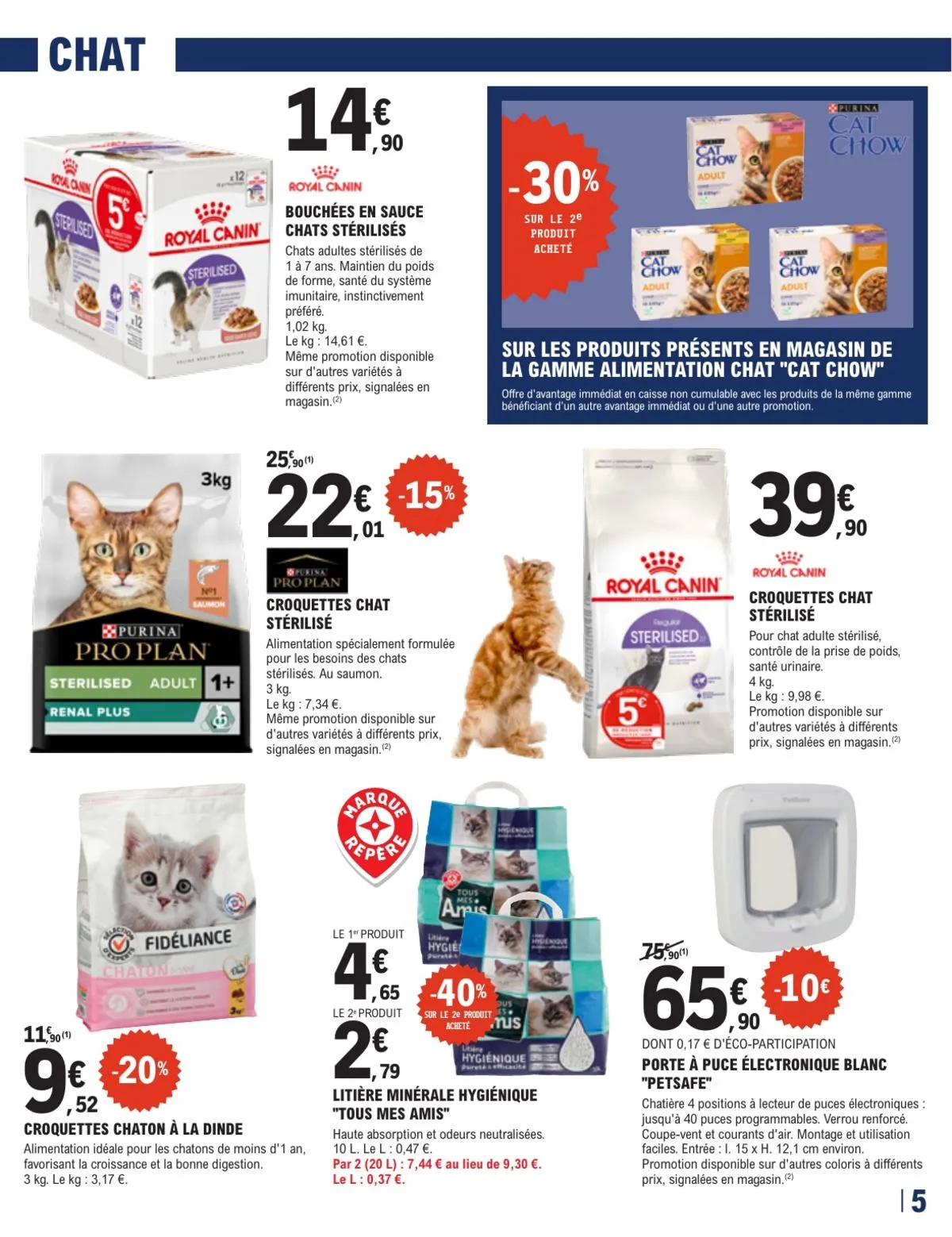 Catalogue E.Leclerc · Trafic Animalerie 8 — page 5
