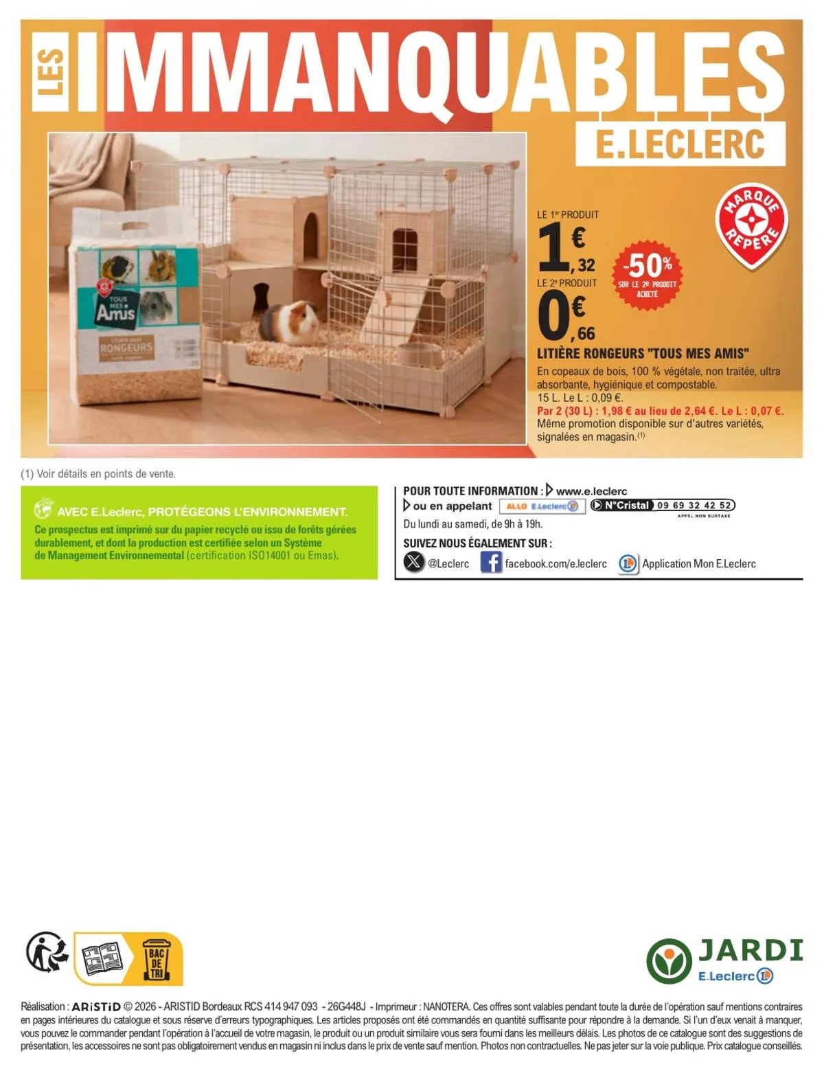 Catalogue E.Leclerc · Trafic Animalerie 8 — page 8