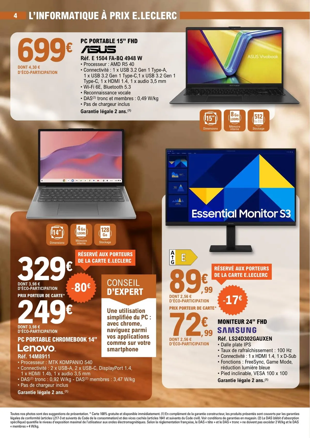 Catalogue E.Leclerc · Les Prix Qui Rechauffent — page 4