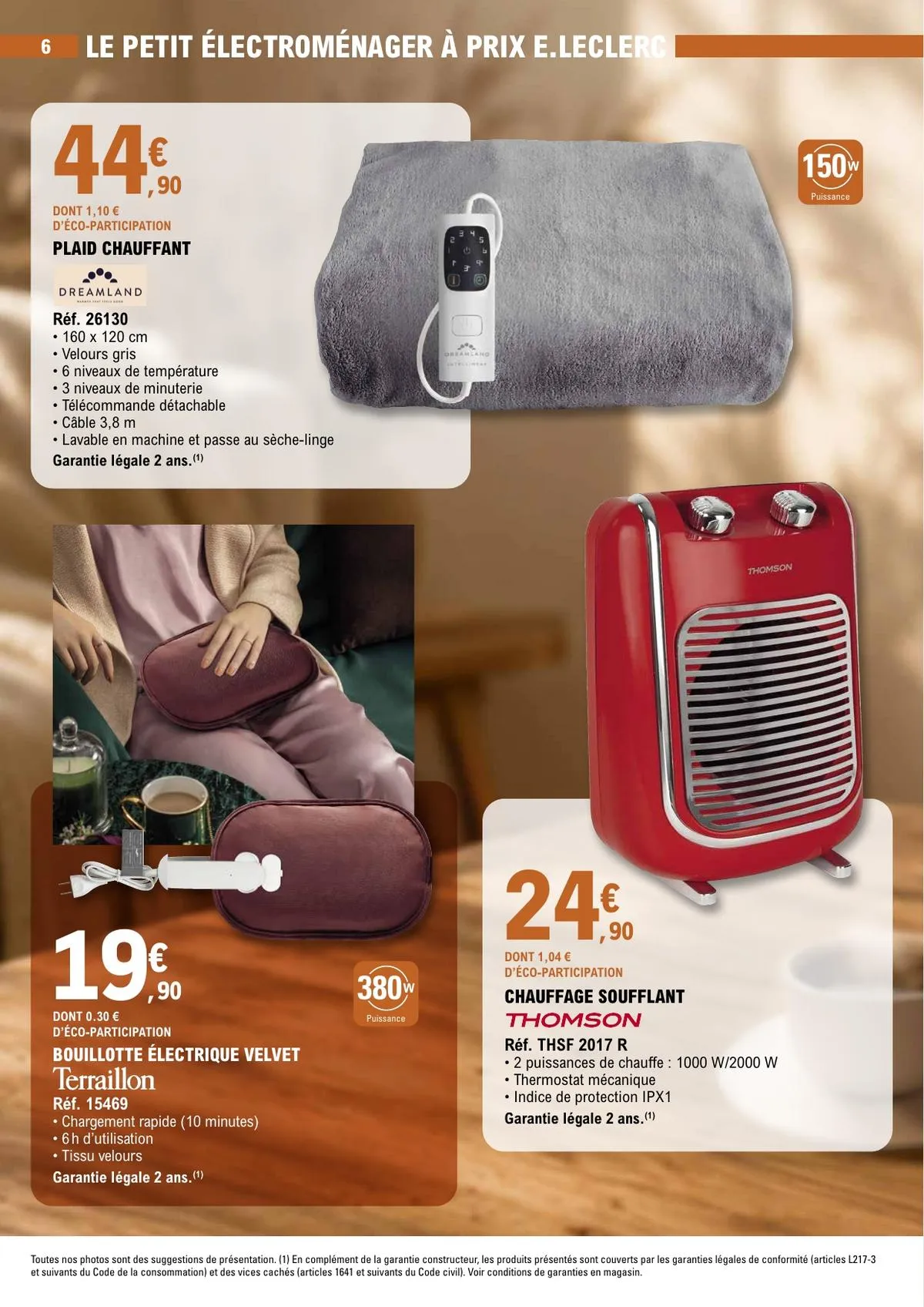 Catalogue E.Leclerc · Les Prix Qui Rechauffent — page 6