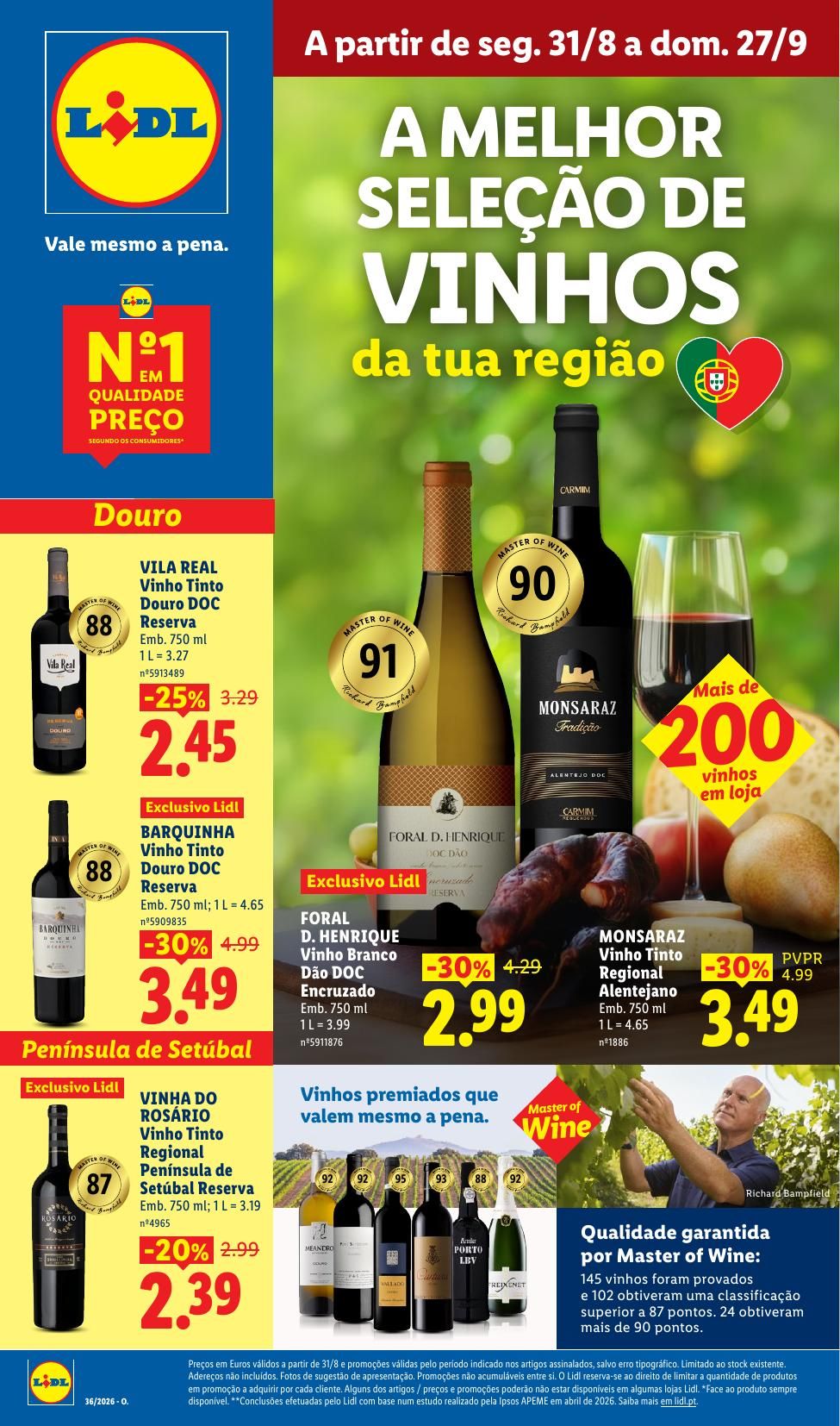 Folheto Lidl · 14 de setembro de 2026 – 27 de setembro de 2026 — página 1