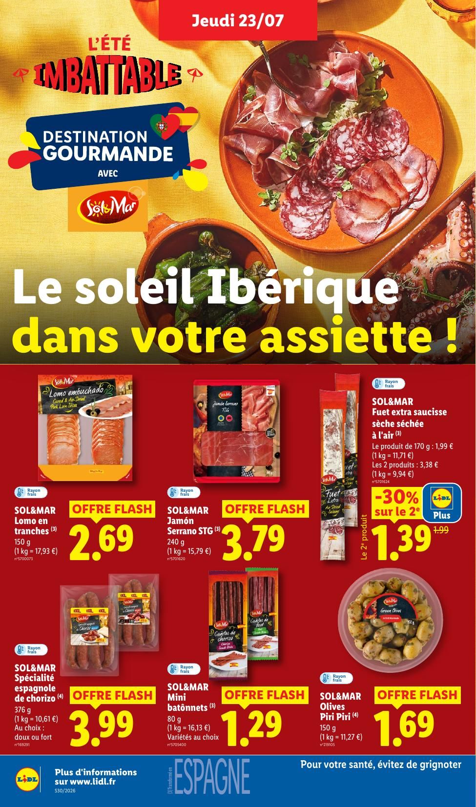 Catalogue Lidl · du 16 juillet 2026 au 29 juillet 2026 — page 22