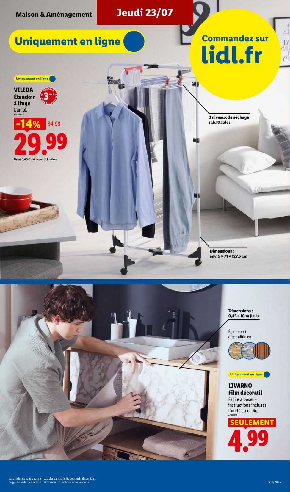 Catalogue Lidl · du 16 juillet 2026 au 29 juillet 2026 — page 39