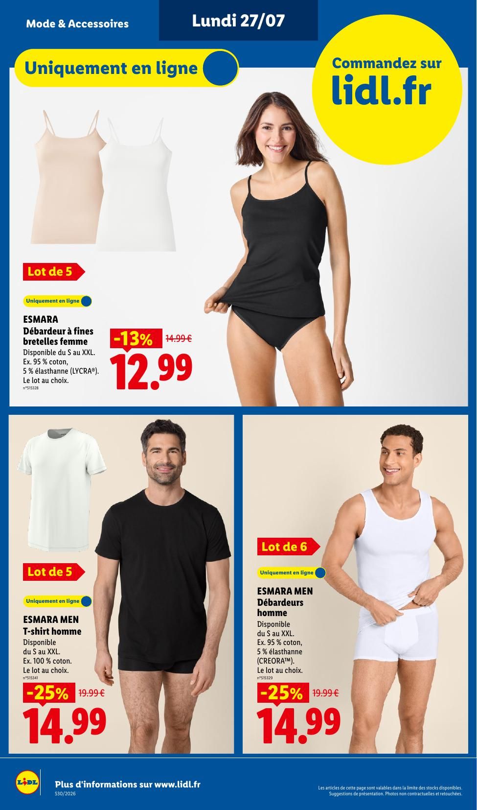 Catalogue Lidl · du 16 juillet 2026 au 29 juillet 2026 — page 52