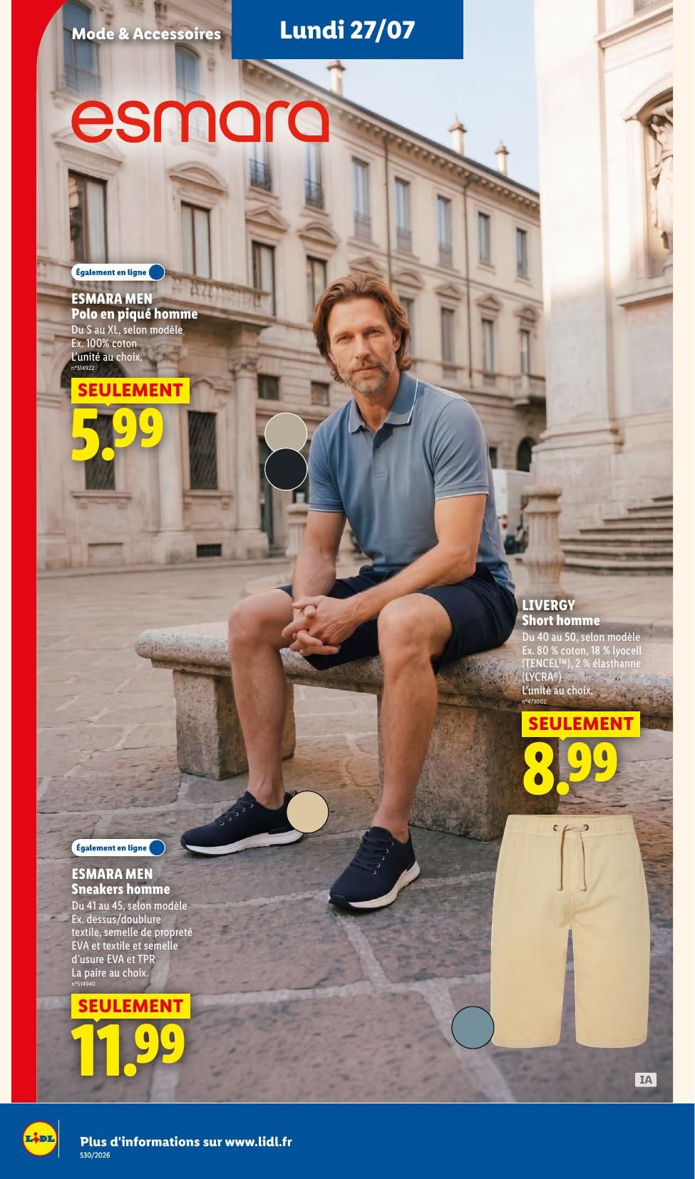 Catalogue Lidl · du 16 juillet 2026 au 29 juillet 2026 — page 58