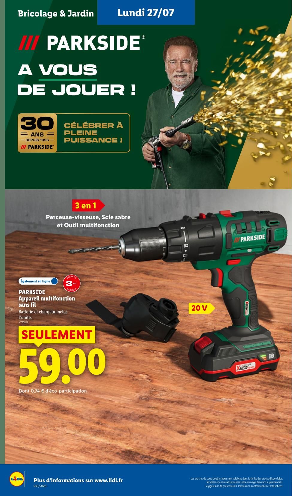 Catalogue Lidl · du 16 juillet 2026 au 29 juillet 2026 — page 62