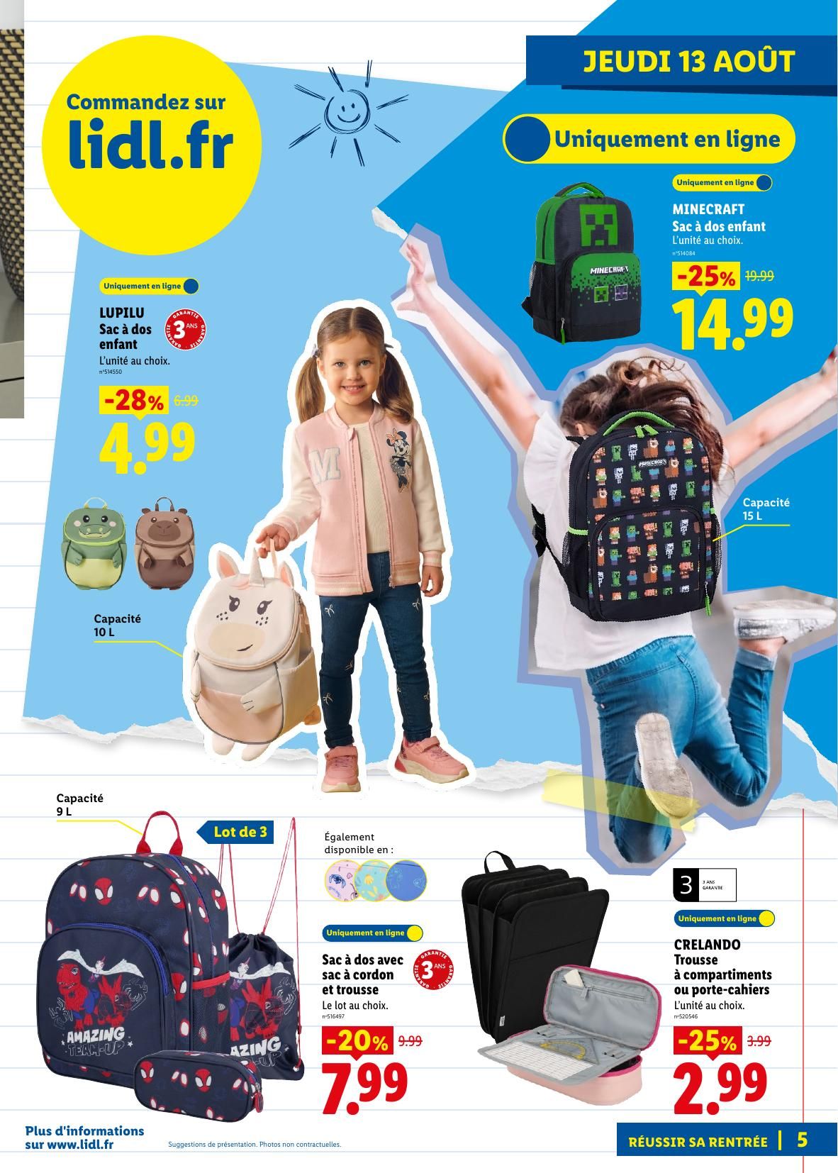 Catalogue Lidl · du 22 juillet 2026 au 26 août 2026 — page 5