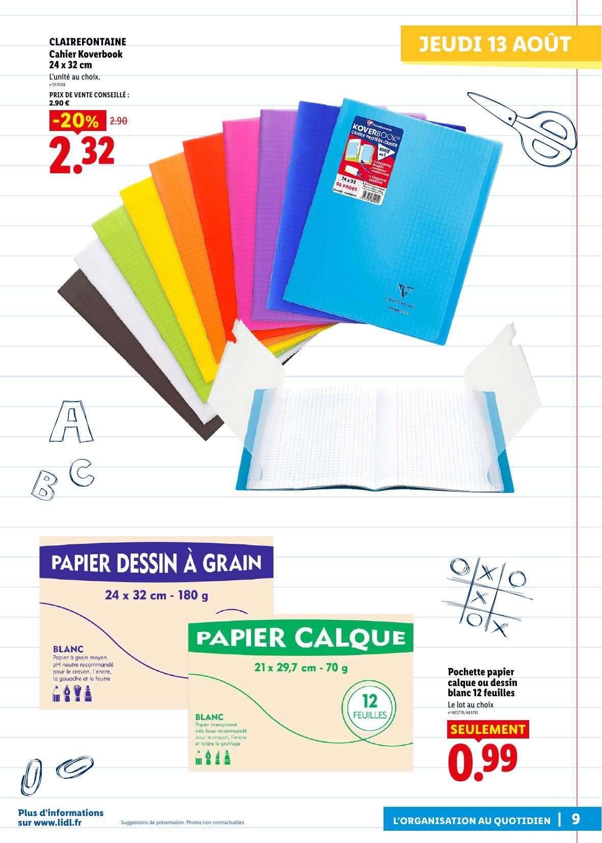 Catalogue Lidl · du 22 juillet 2026 au 26 août 2026 — page 9