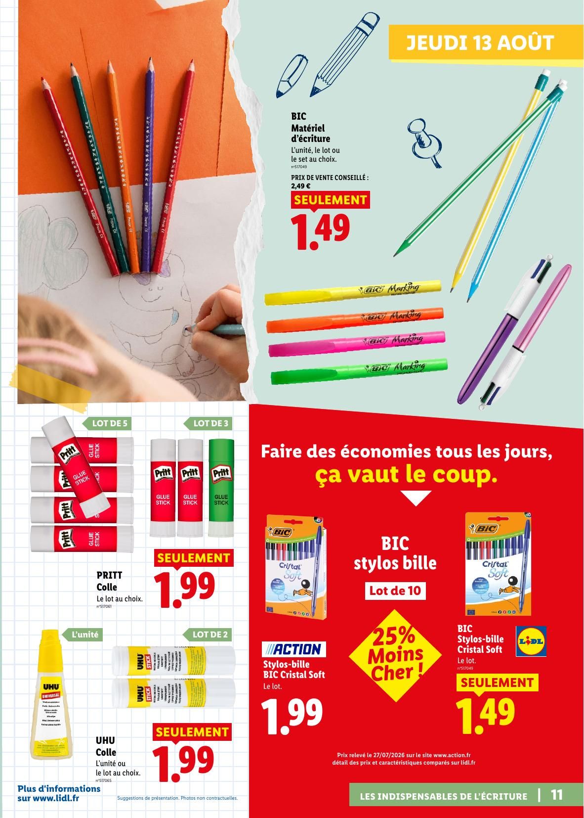 Catalogue Lidl · du 22 juillet 2026 au 26 août 2026 — page 11