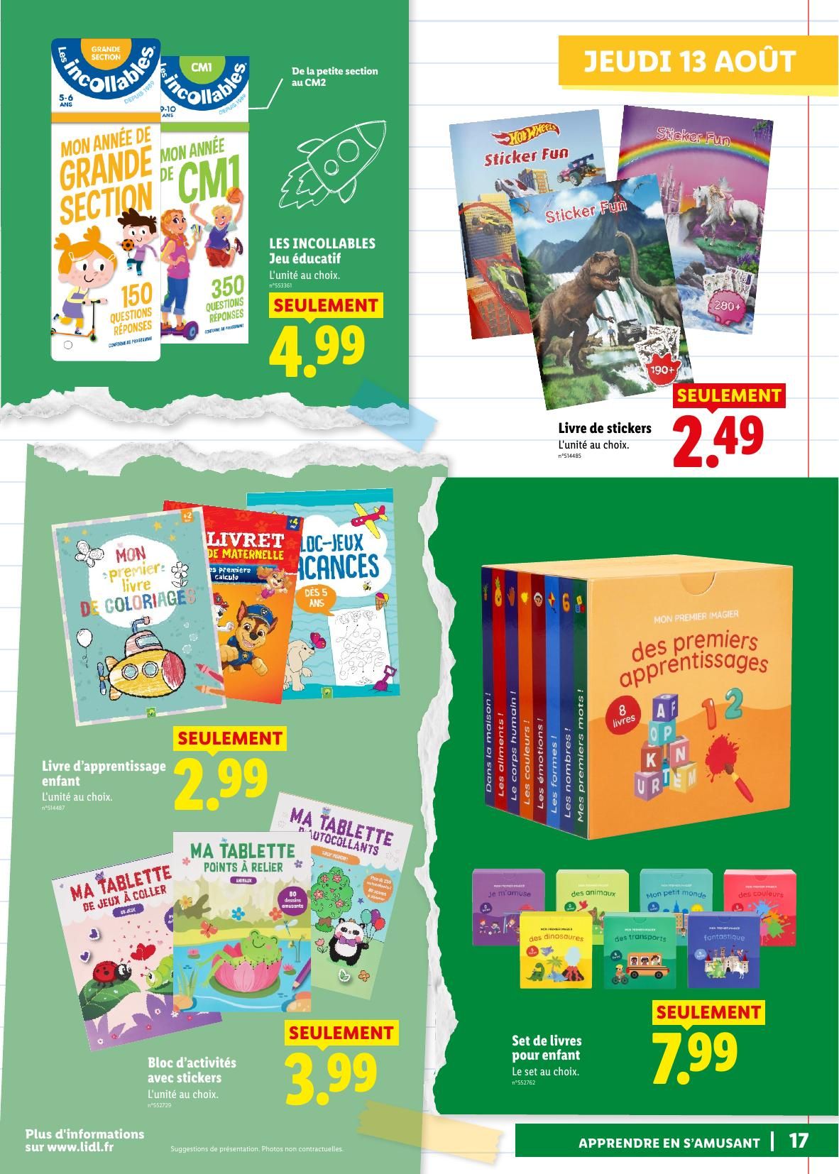 Catalogue Lidl · du 22 juillet 2026 au 26 août 2026 — page 17