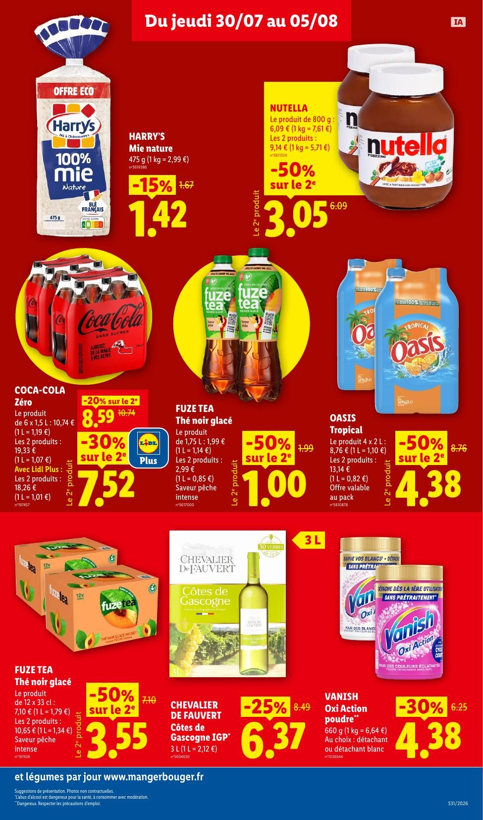 Catalogue Lidl · du 23 juillet 2026 au 5 août 2026 — page 15
