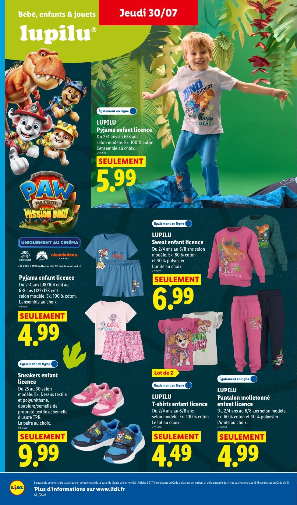 Catalogue Lidl · du 23 juillet 2026 au 5 août 2026 — page 30
