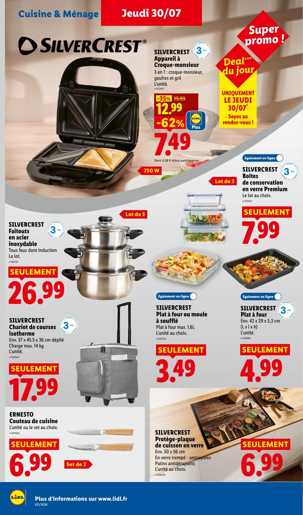 Catalogue Lidl · du 23 juillet 2026 au 5 août 2026 — page 32