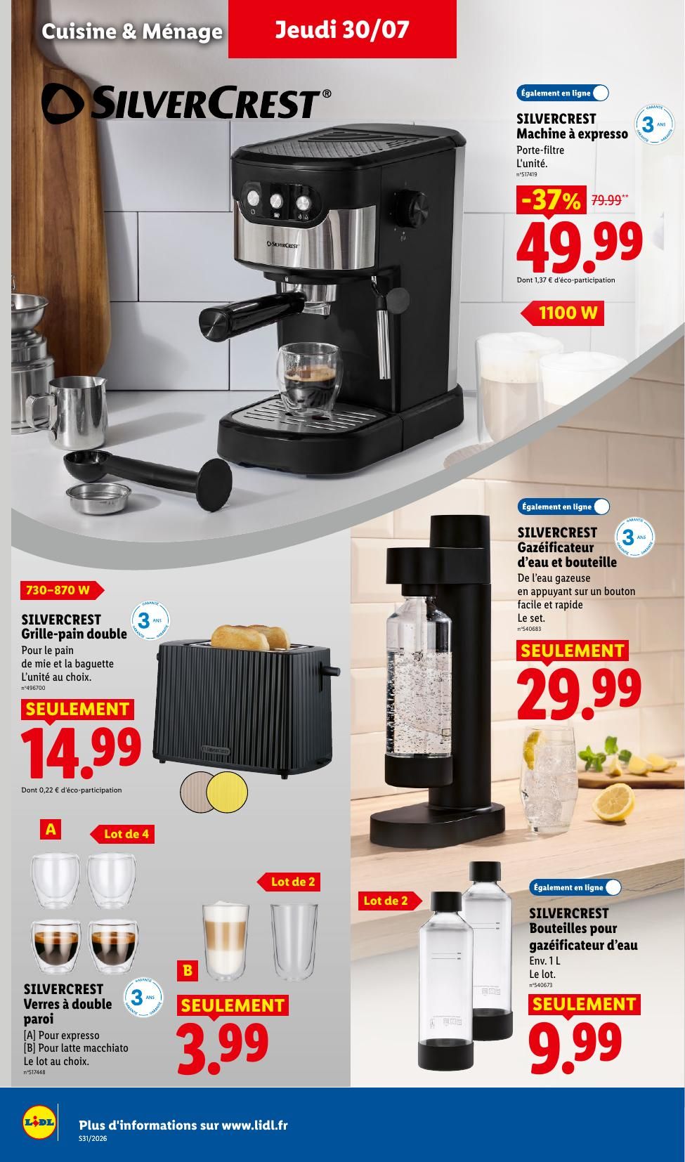 Catalogue Lidl · du 23 juillet 2026 au 5 août 2026 — page 34