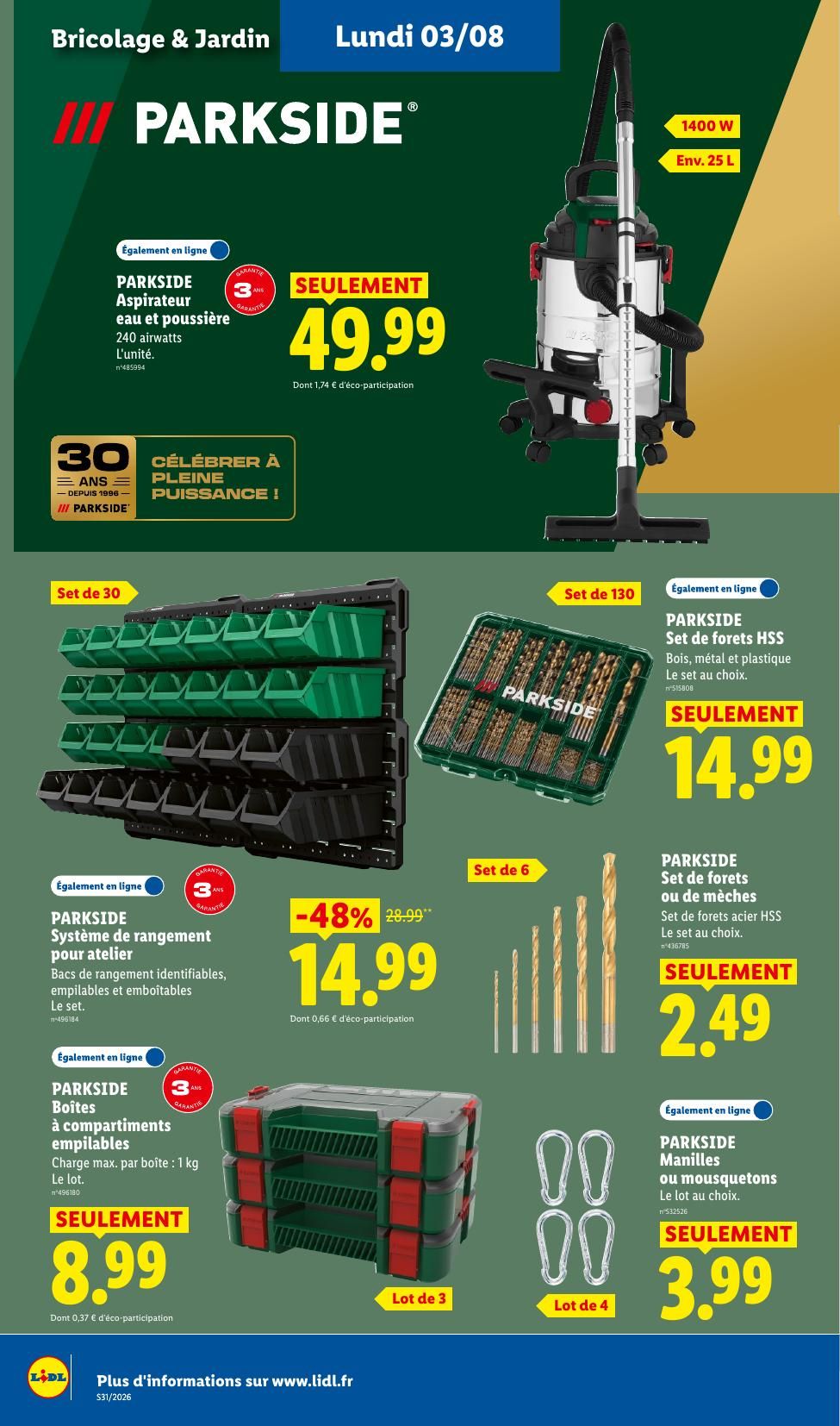 Catalogue Lidl · du 23 juillet 2026 au 5 août 2026 — page 46