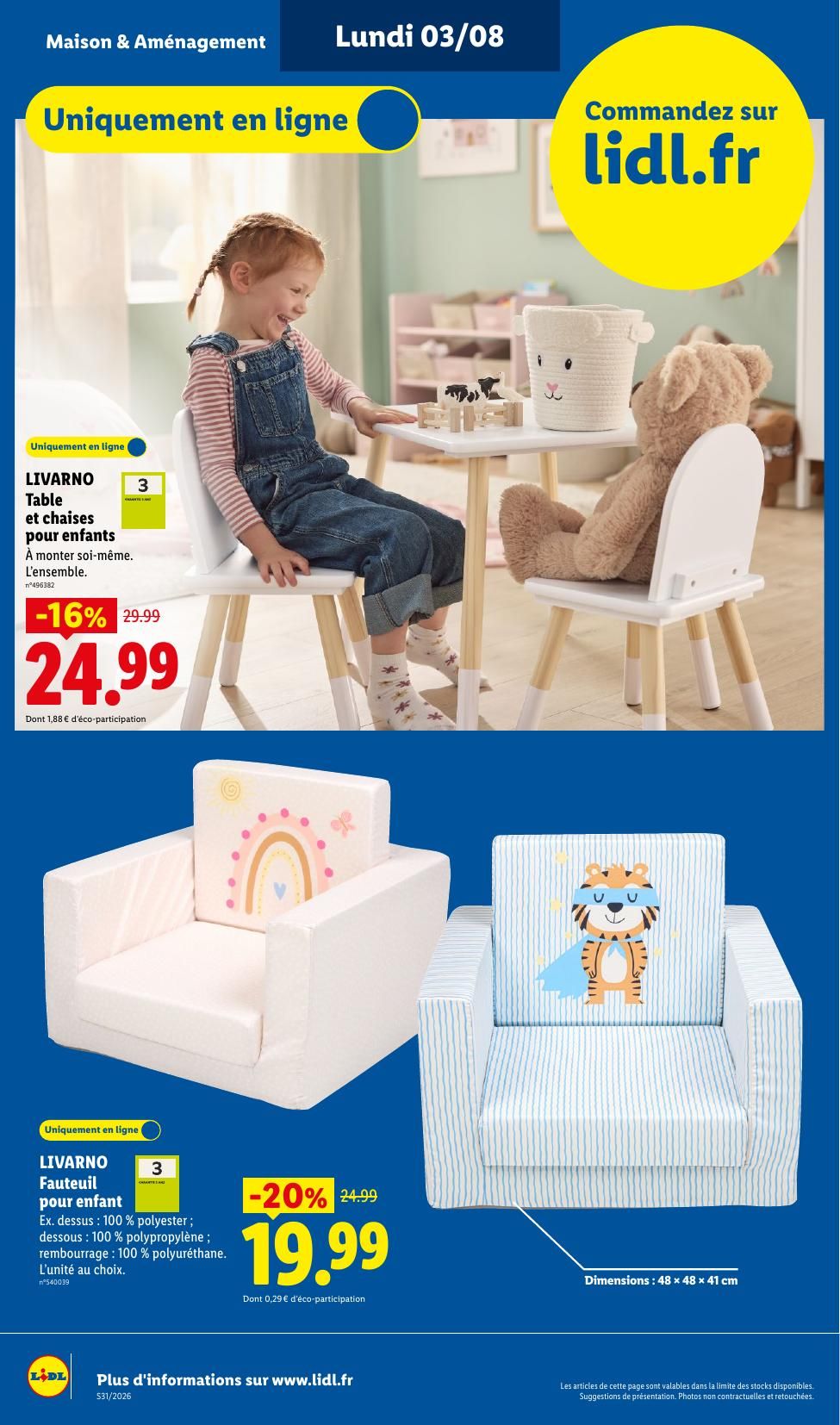 Catalogue Lidl · du 23 juillet 2026 au 5 août 2026 — page 56
