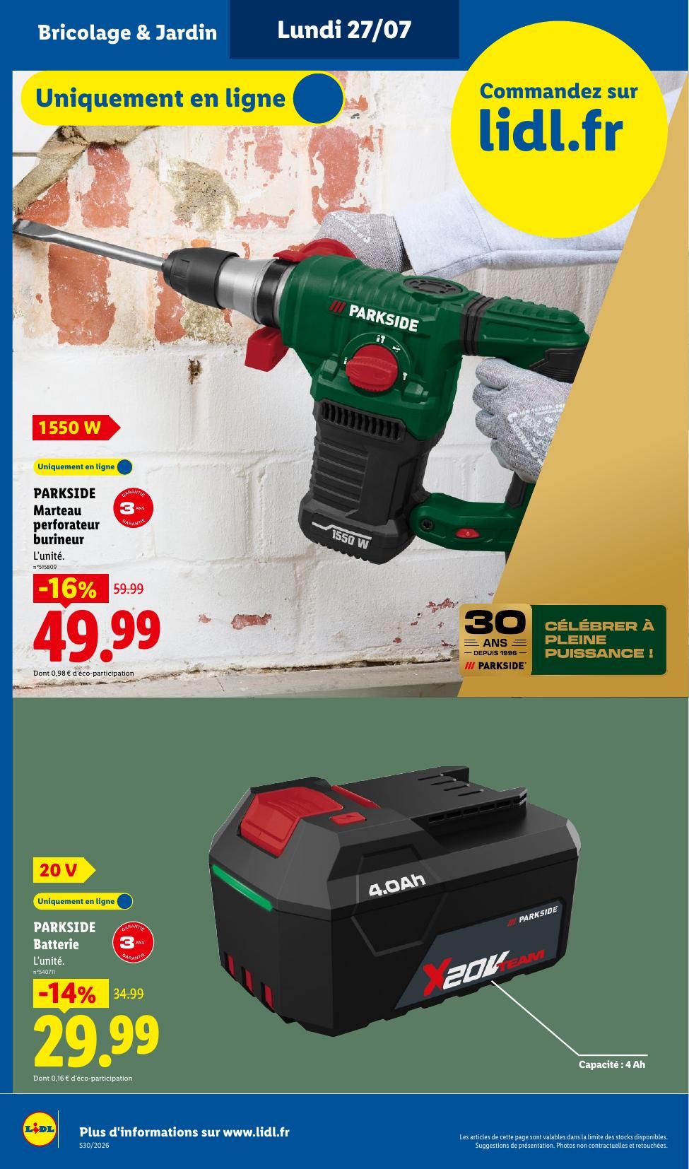 Catalogue Lidl · du 23 juillet 2026 au 29 juillet 2026 — page 48