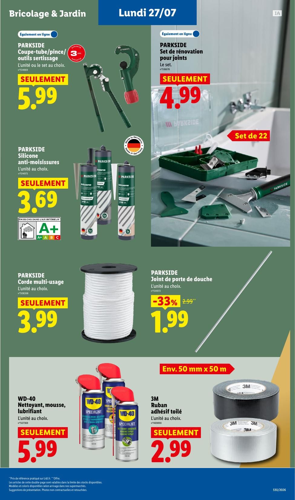 Catalogue Lidl · du 23 juillet 2026 au 29 juillet 2026 — page 57