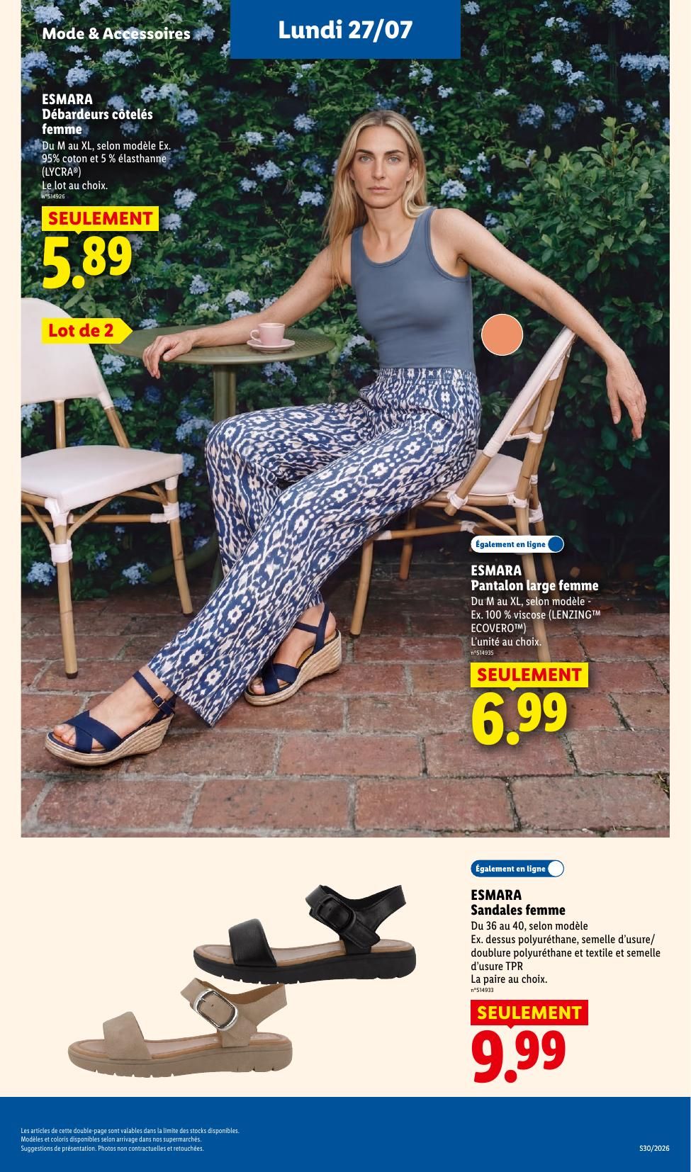 Catalogue Lidl · du 23 juillet 2026 au 29 juillet 2026 — page 59