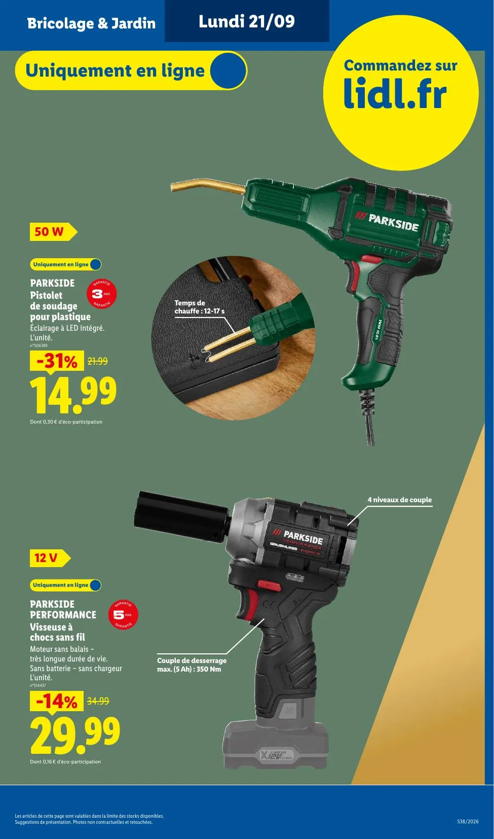 Catalogue Lidl · du 21 septembre 2026 au 27 septembre 2026 — page 3