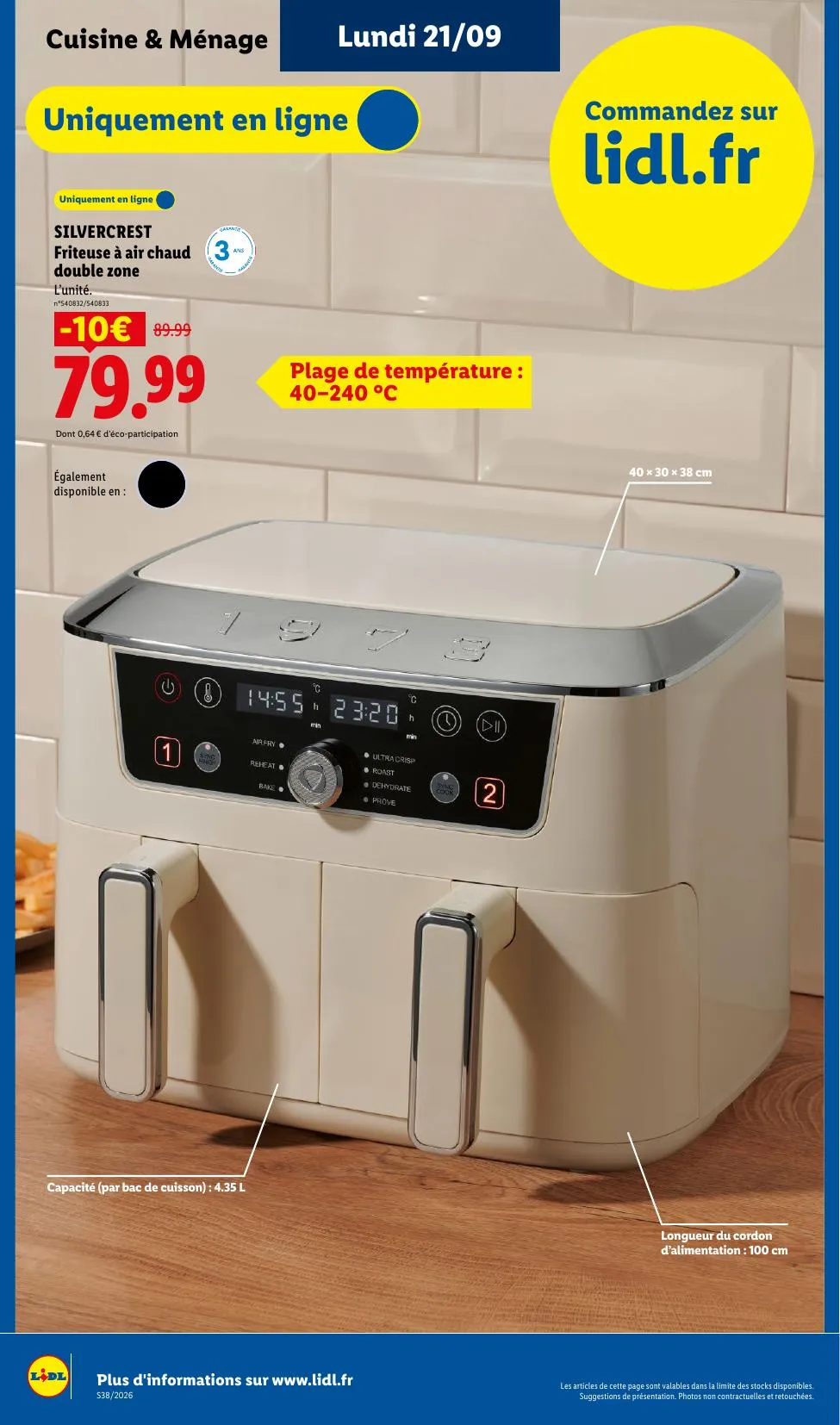Catalogue Lidl · du 21 septembre 2026 au 27 septembre 2026 — page 8