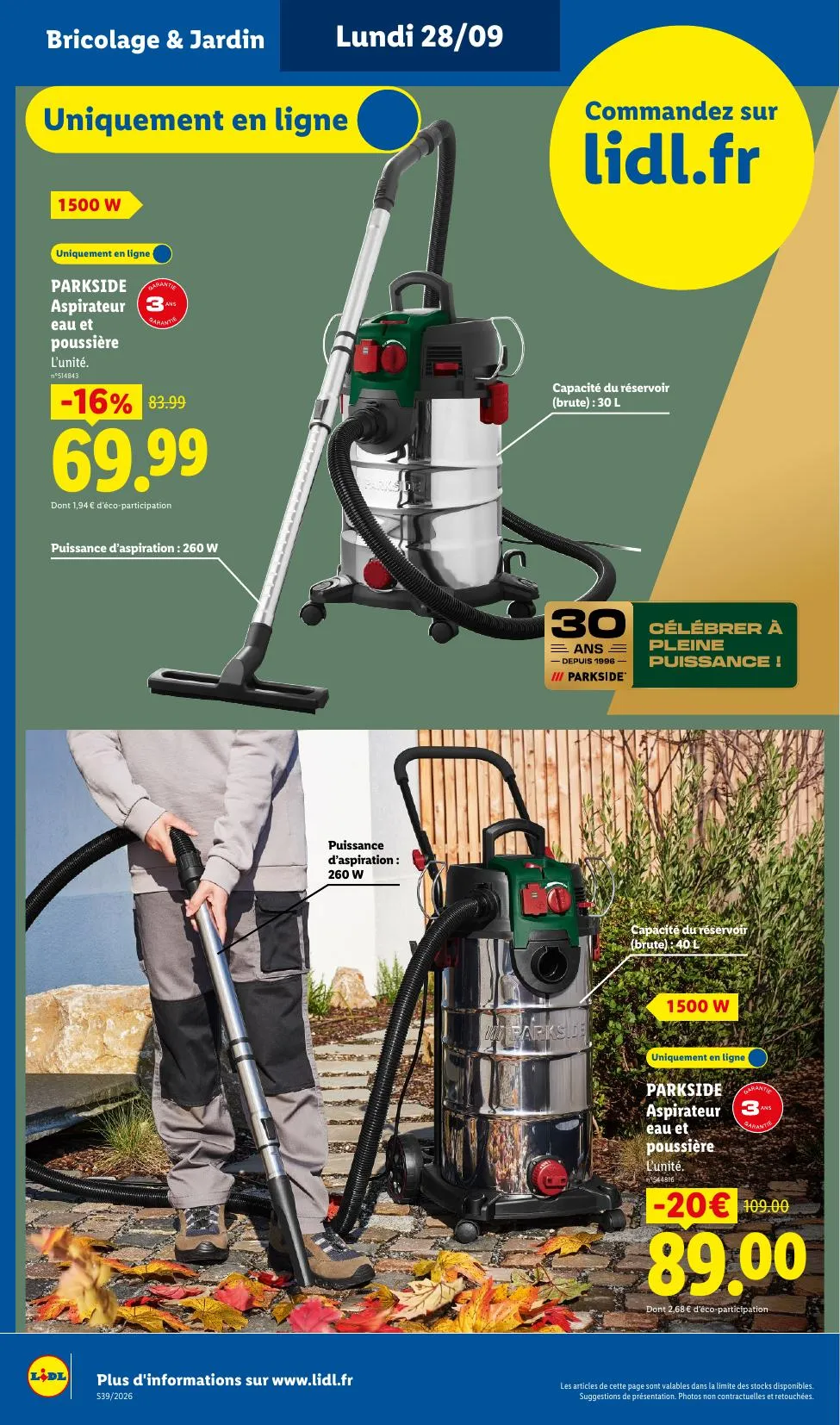 Catalogue Lidl · du 17 septembre 2026 au 30 septembre 2026 — page 8