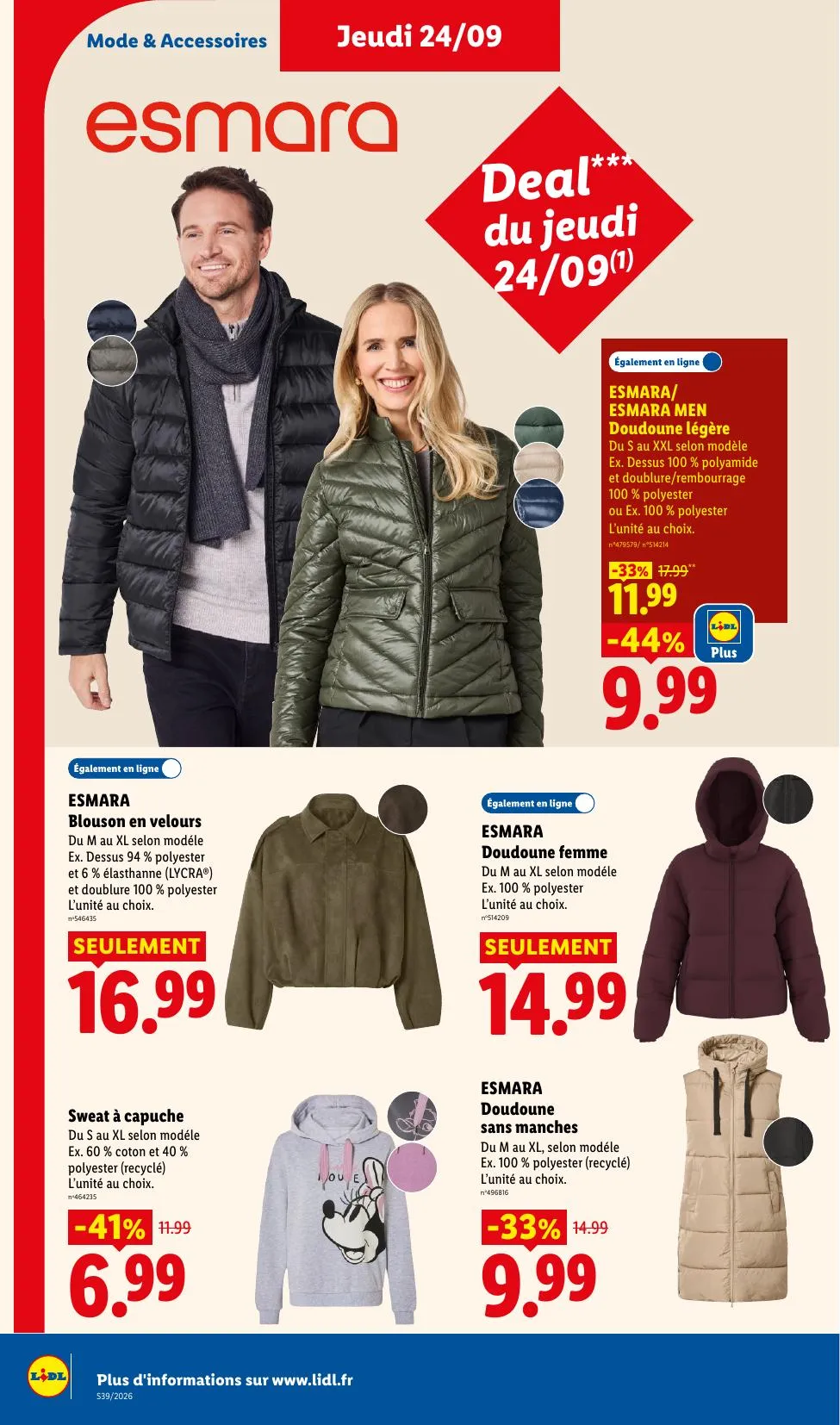 Catalogue Lidl · du 17 septembre 2026 au 30 septembre 2026 — page 38