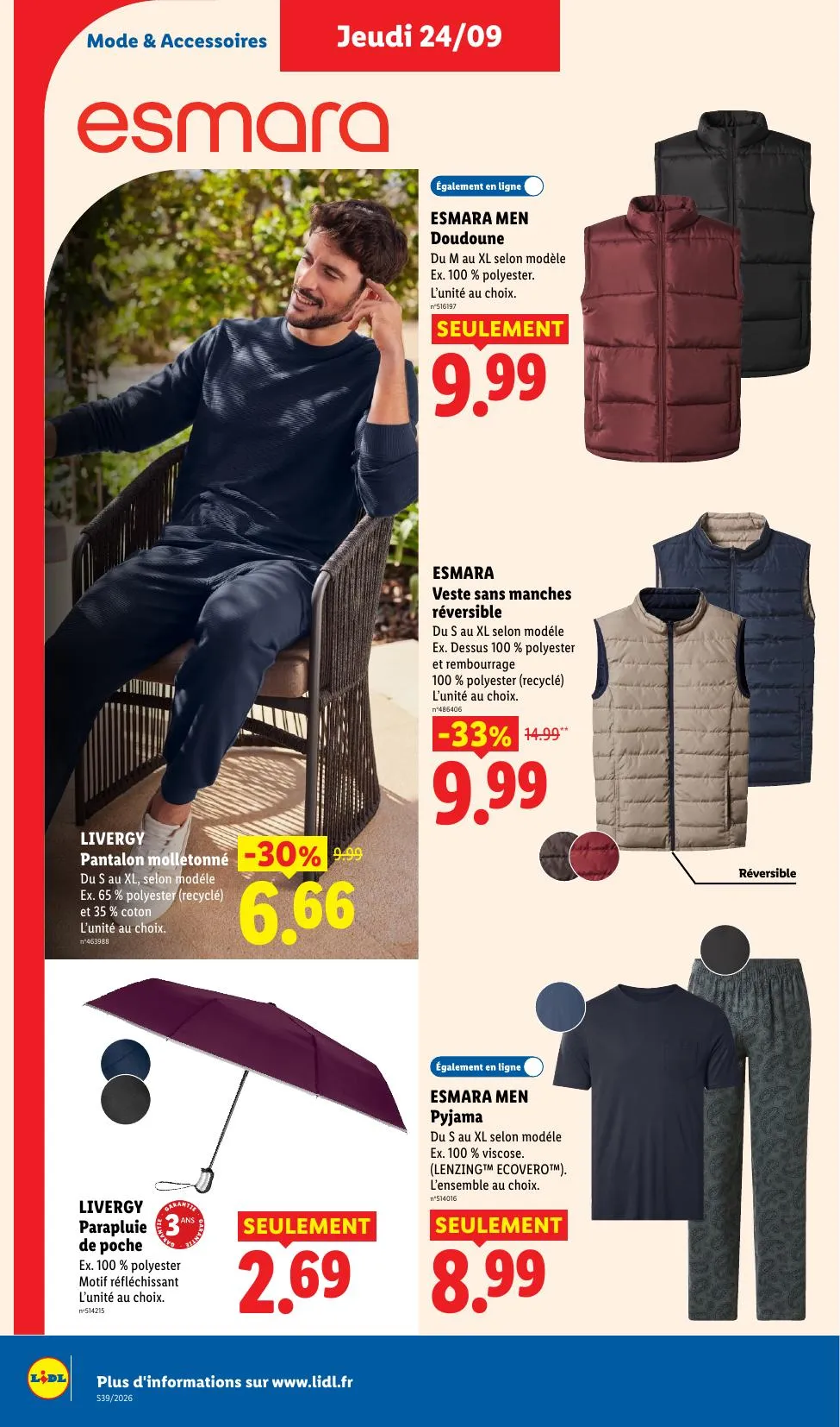 Catalogue Lidl · du 17 septembre 2026 au 30 septembre 2026 — page 46
