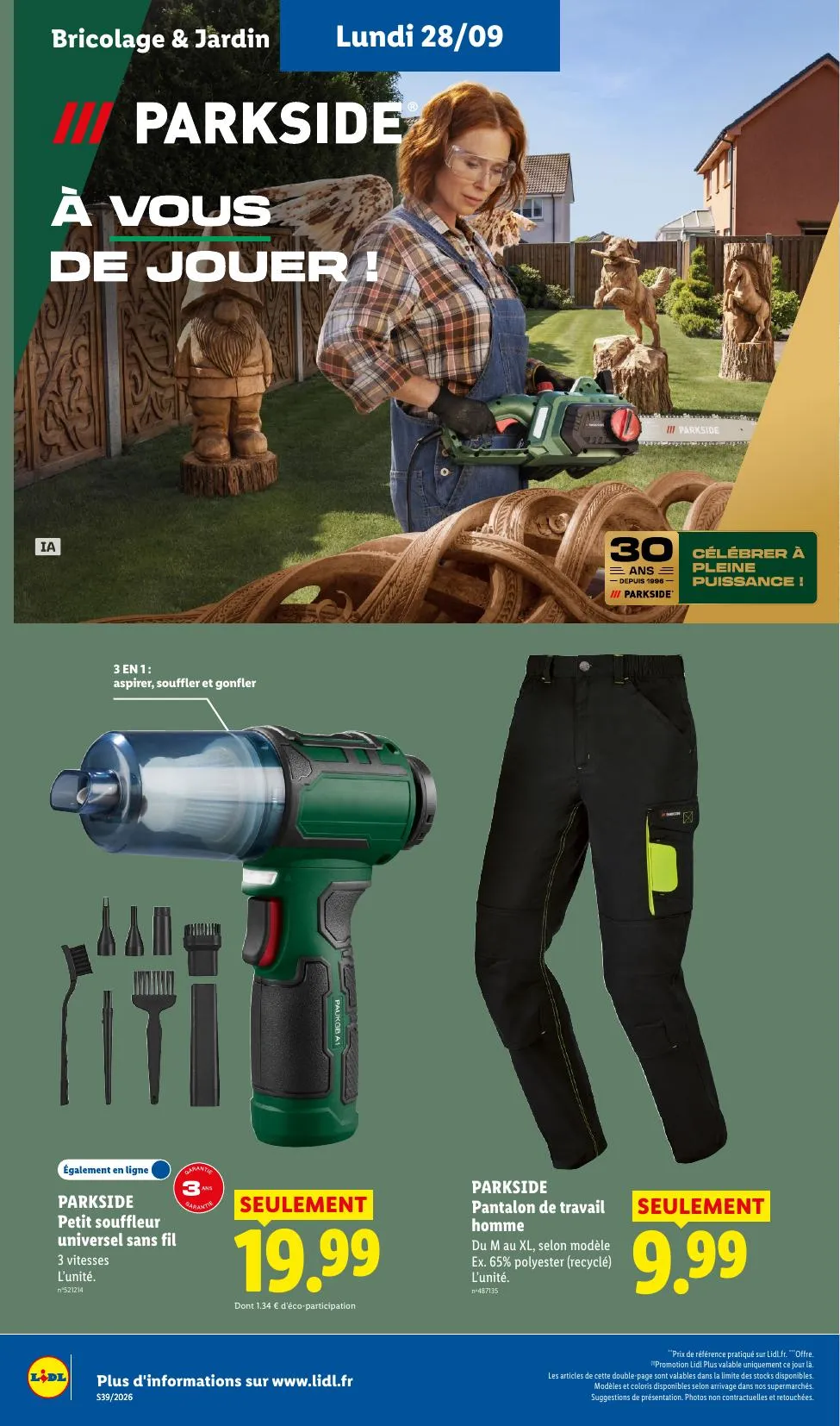Catalogue Lidl · du 17 septembre 2026 au 30 septembre 2026 — page 49
