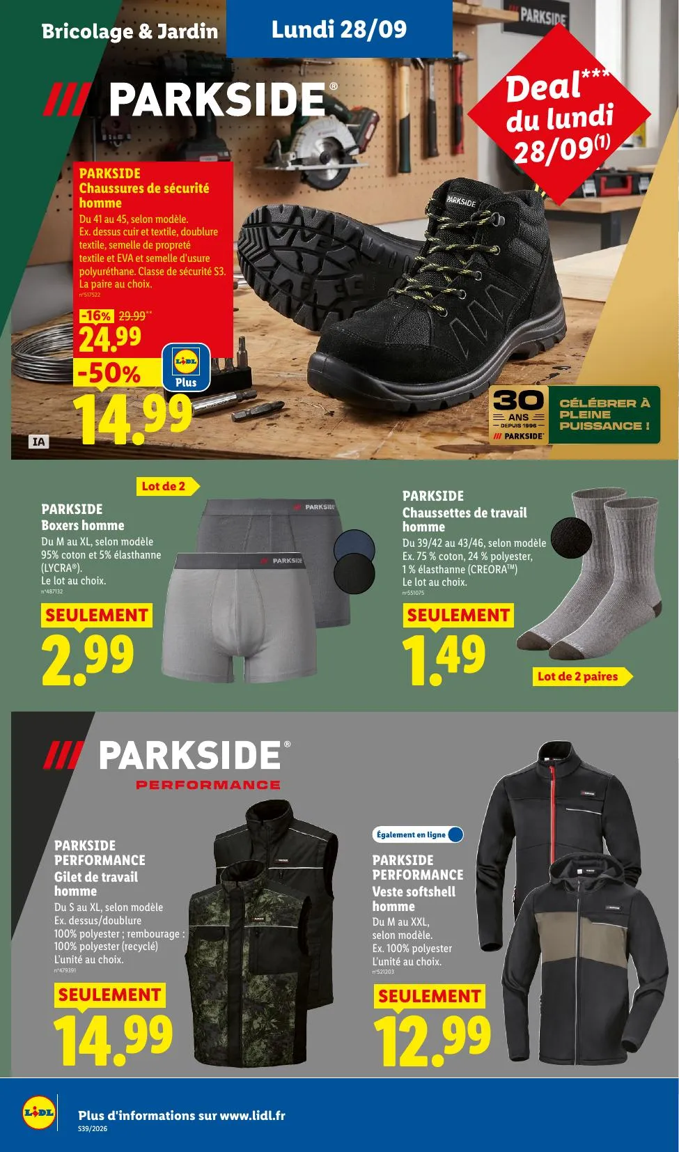 Catalogue Lidl · du 17 septembre 2026 au 30 septembre 2026 — page 52