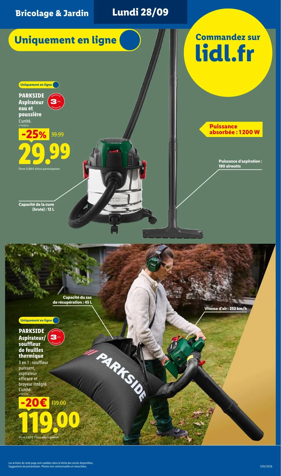 Catalogue Lidl · du 28 septembre 2026 au 4 octobre 2026 — page 3