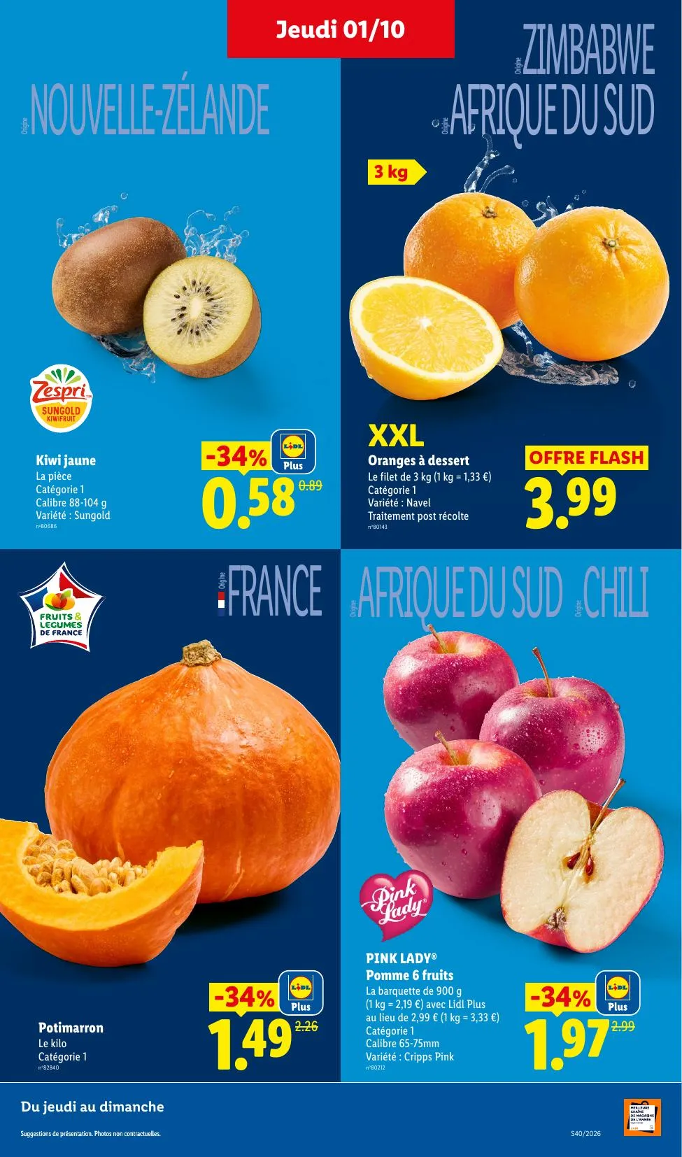 Catalogue Lidl · du 24 septembre 2026 au 7 octobre 2026 — page 3