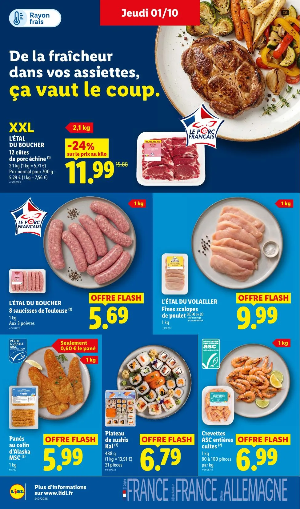 Catalogue Lidl · du 24 septembre 2026 au 7 octobre 2026 — page 10