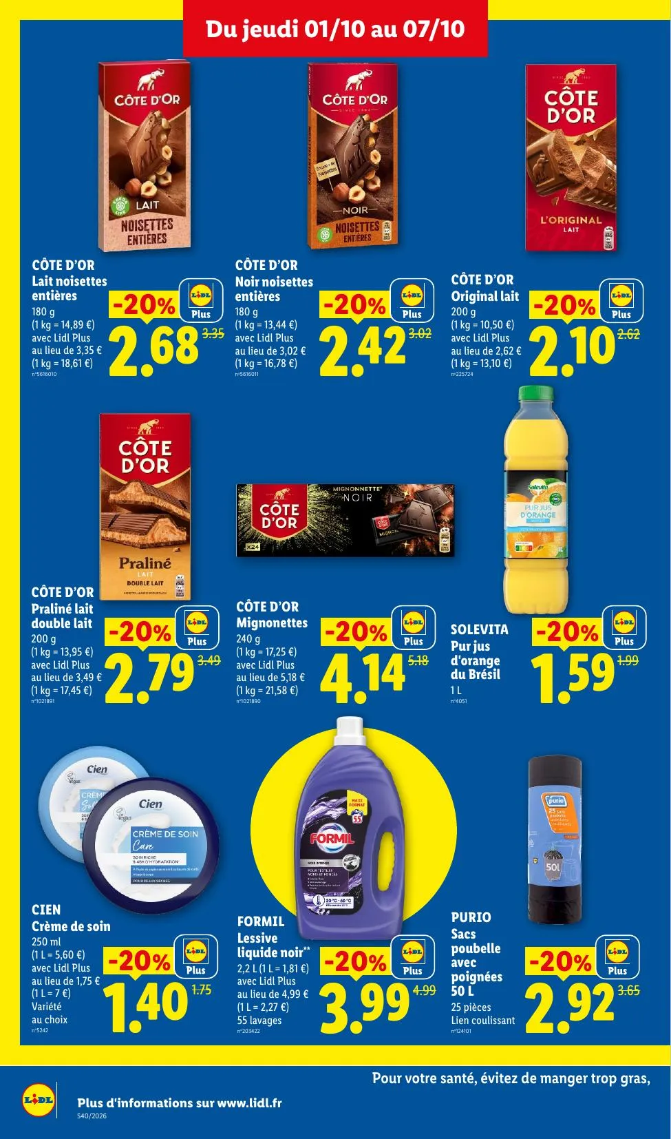 Catalogue Lidl · du 24 septembre 2026 au 7 octobre 2026 — page 16