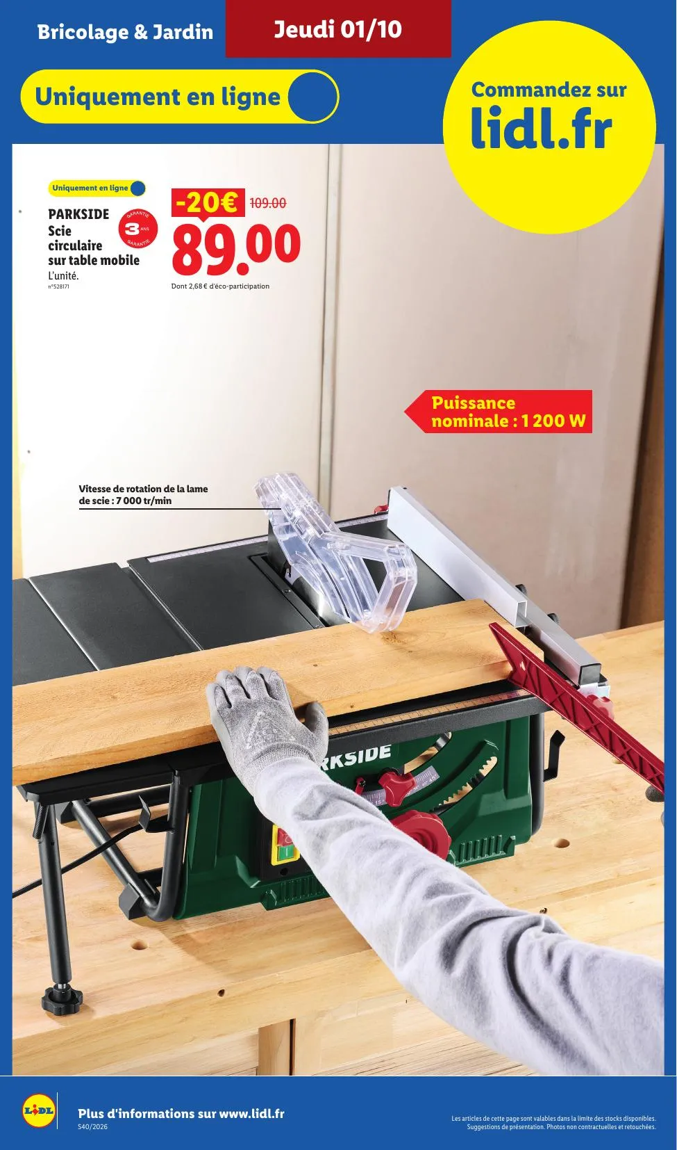 Catalogue Lidl · du 24 septembre 2026 au 7 octobre 2026 — page 32