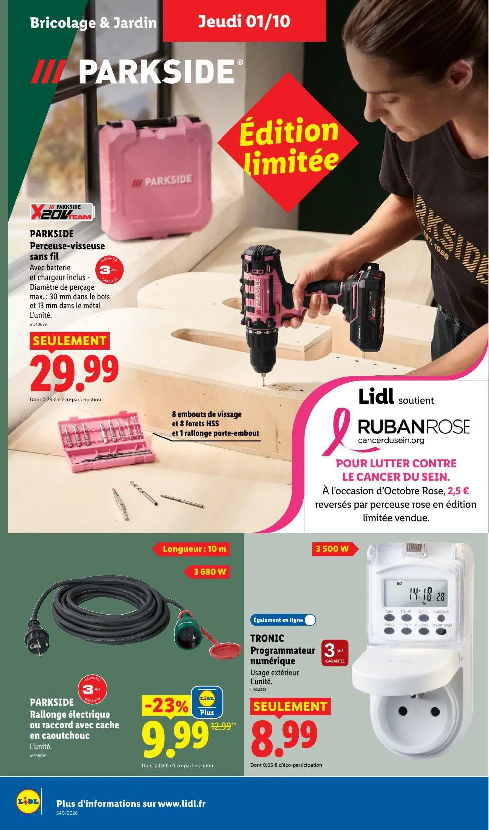 Catalogue Lidl · du 24 septembre 2026 au 7 octobre 2026 — page 40