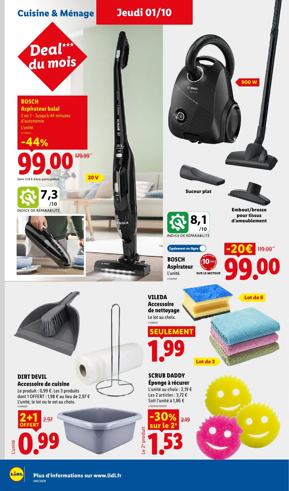 Catalogue Lidl · du 24 septembre 2026 au 7 octobre 2026 — page 42