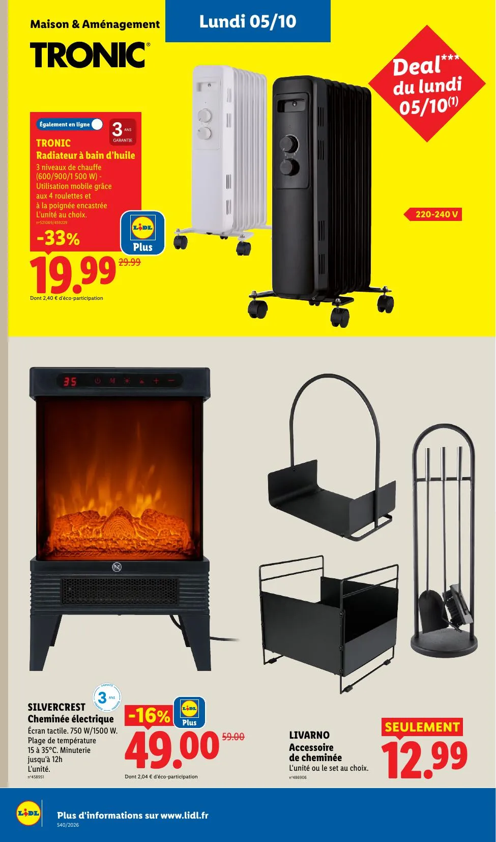 Catalogue Lidl · du 24 septembre 2026 au 7 octobre 2026 — page 48
