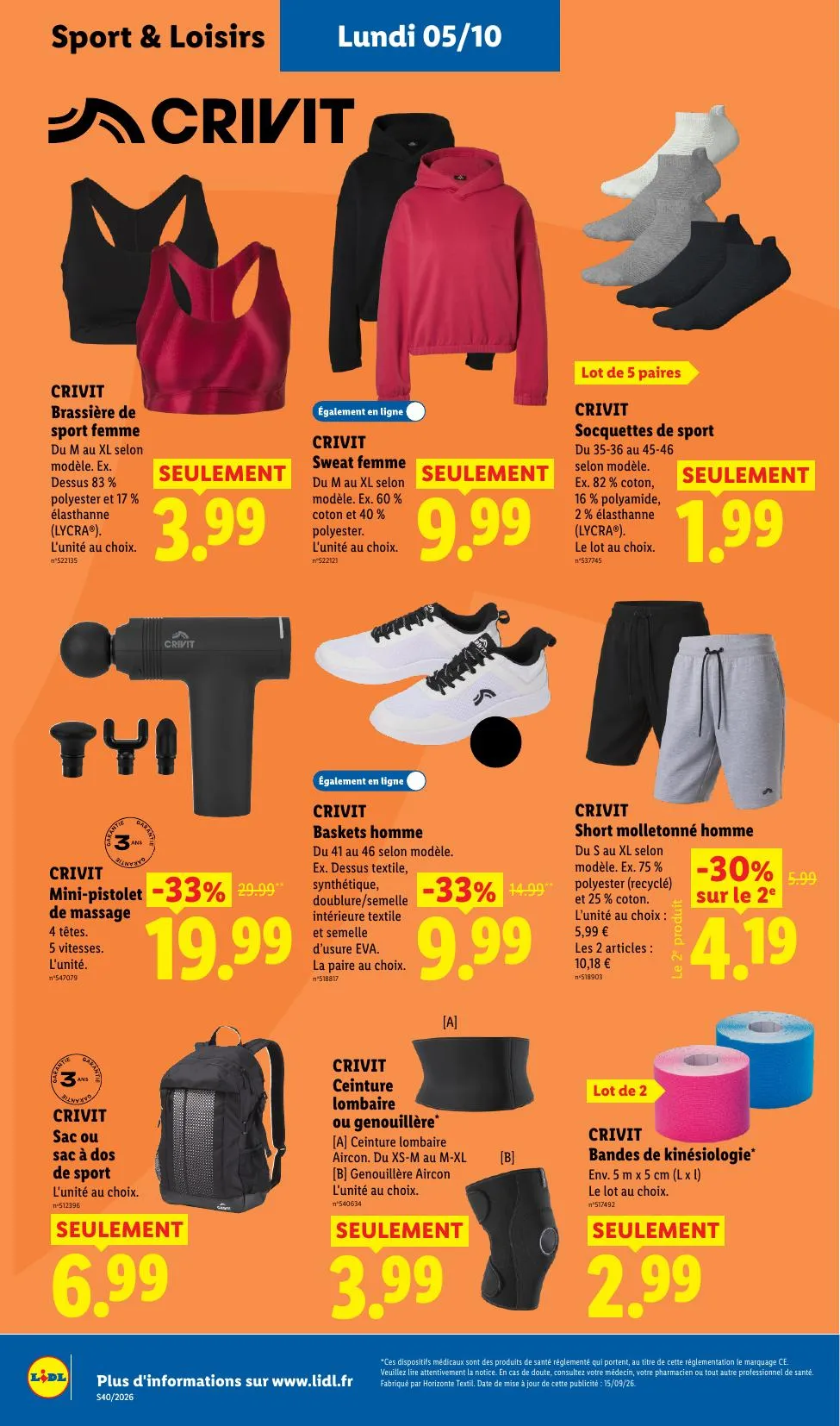 Catalogue Lidl · du 24 septembre 2026 au 7 octobre 2026 — page 52
