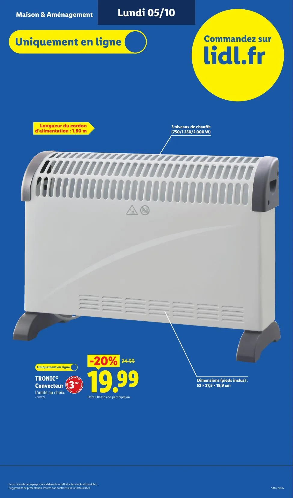 Catalogue Lidl · du 5 octobre 2026 au 11 octobre 2026 — page 5