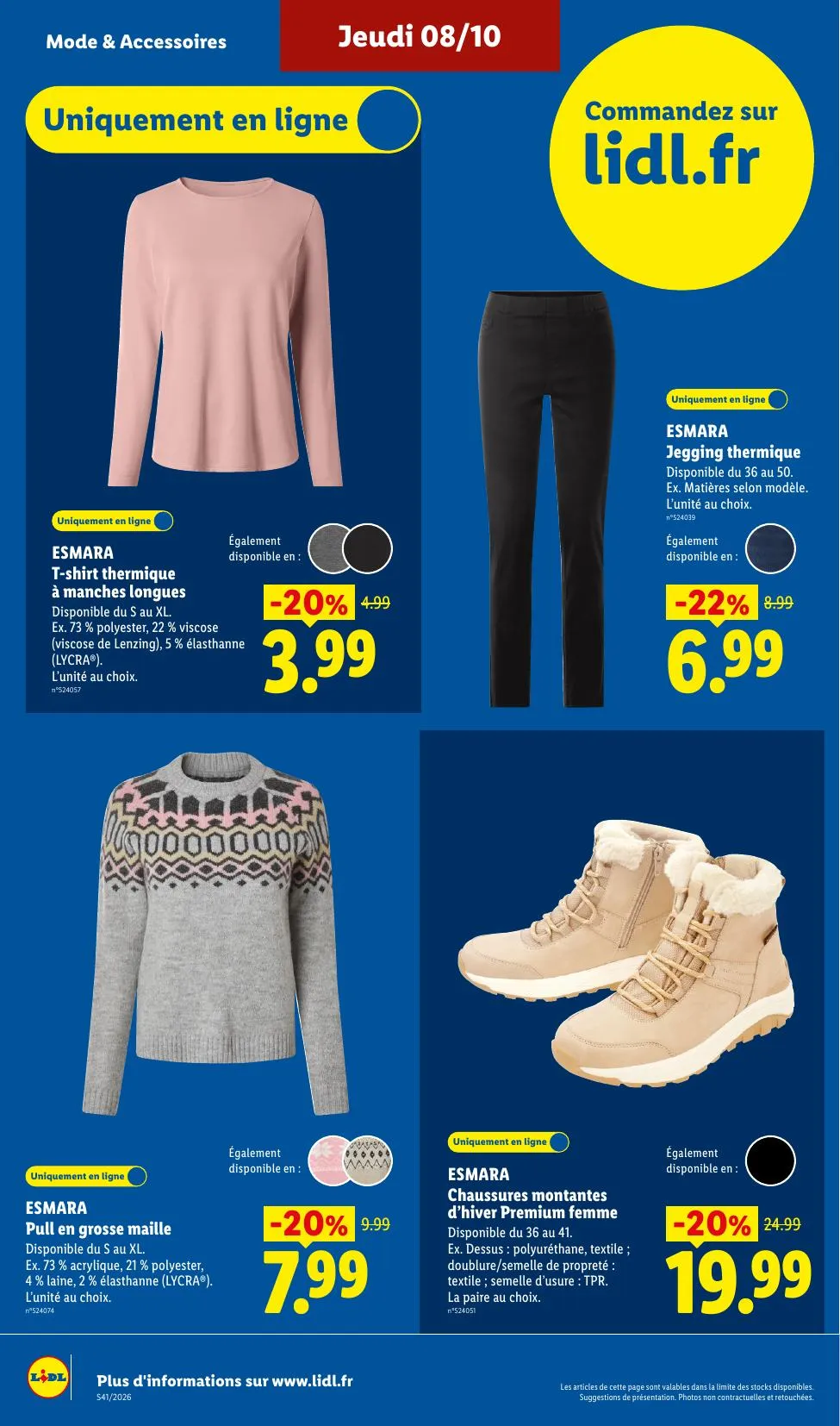 Catalogue Lidl · du 1 octobre 2026 au 14 octobre 2026 — page 34