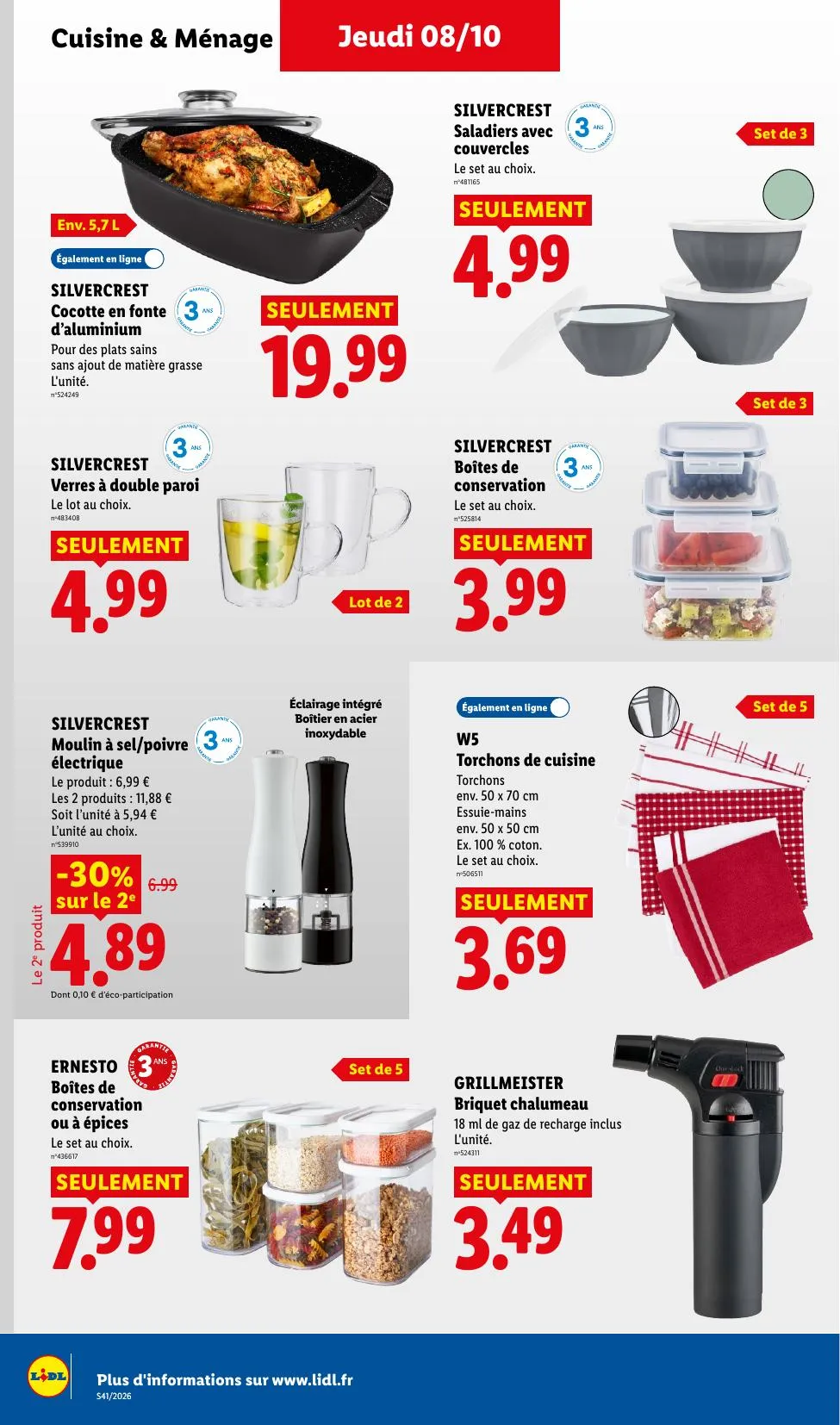 Catalogue Lidl · du 1 octobre 2026 au 14 octobre 2026 — page 40