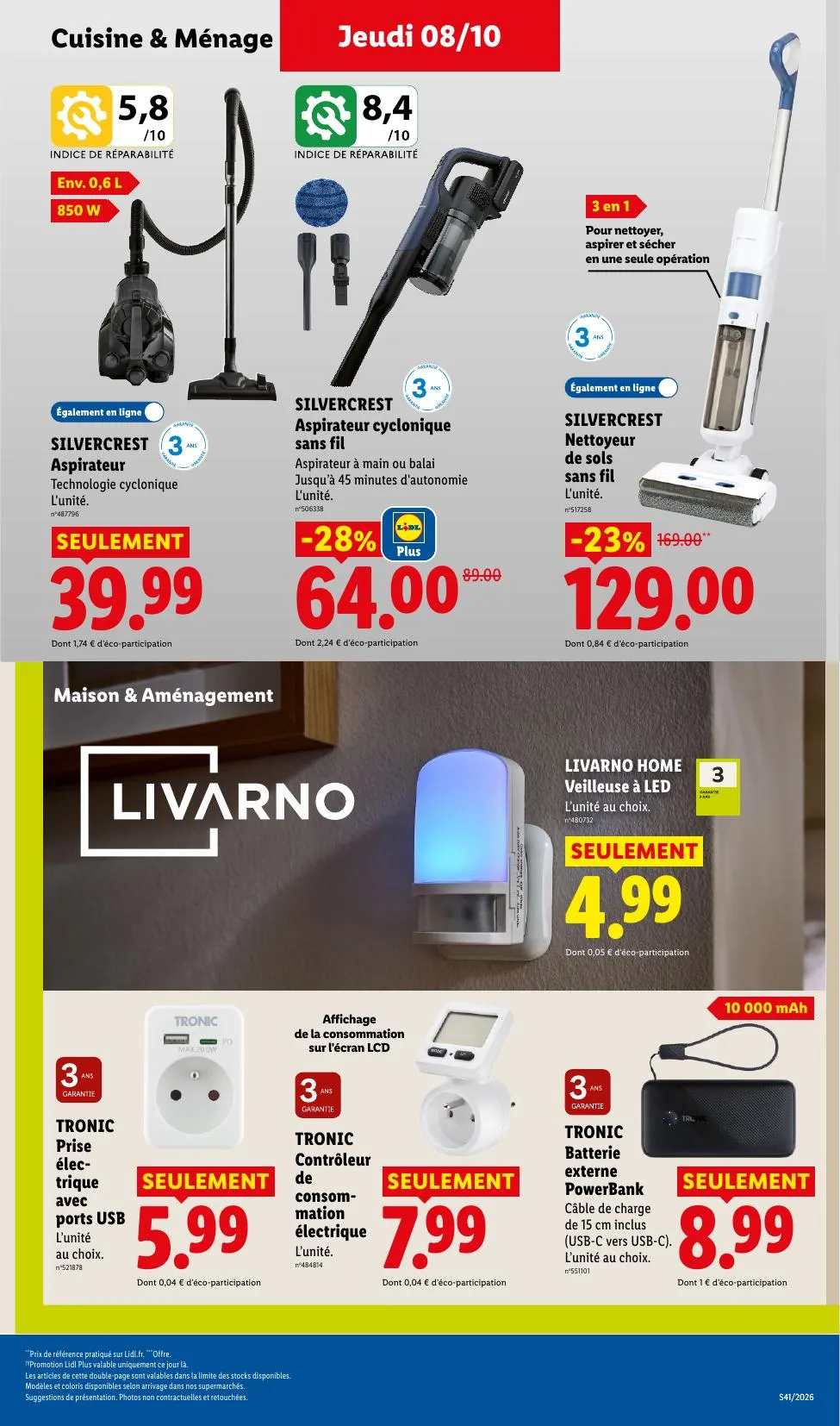 Catalogue Lidl · du 1 octobre 2026 au 14 octobre 2026 — page 41